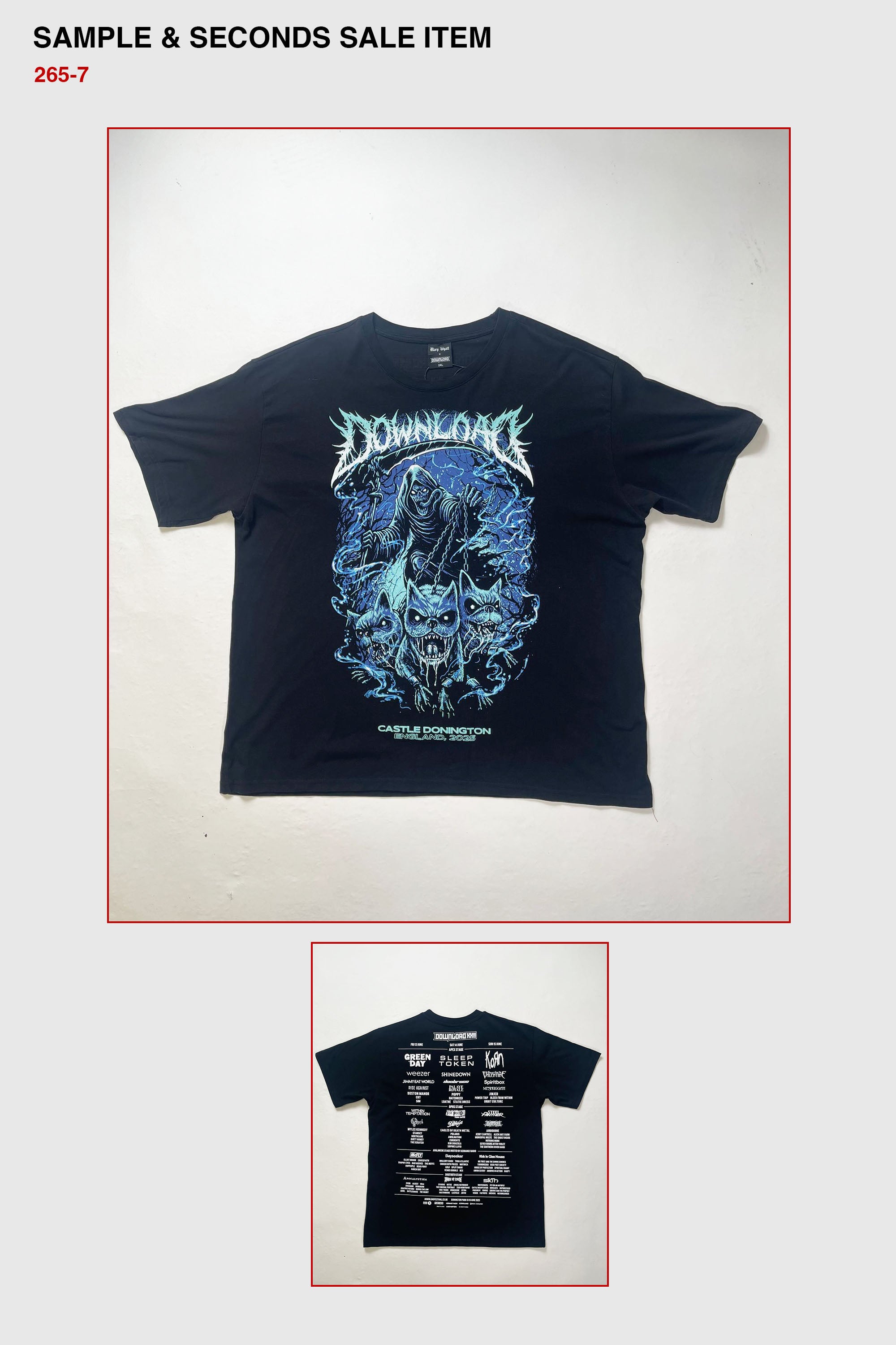 MW DLXXII Hellhound Line-Up Tee - SAMPLE SALE