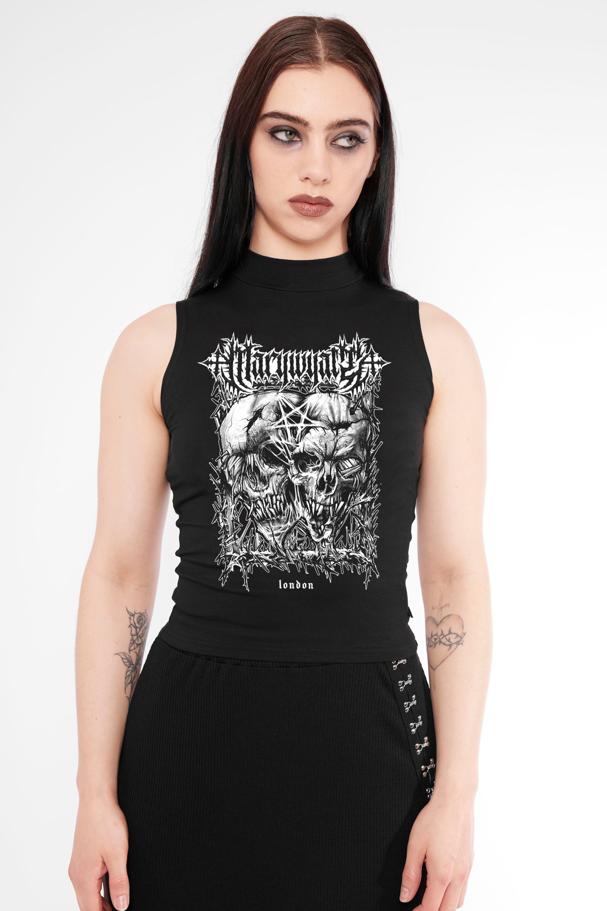 Chapta High Neck Vest