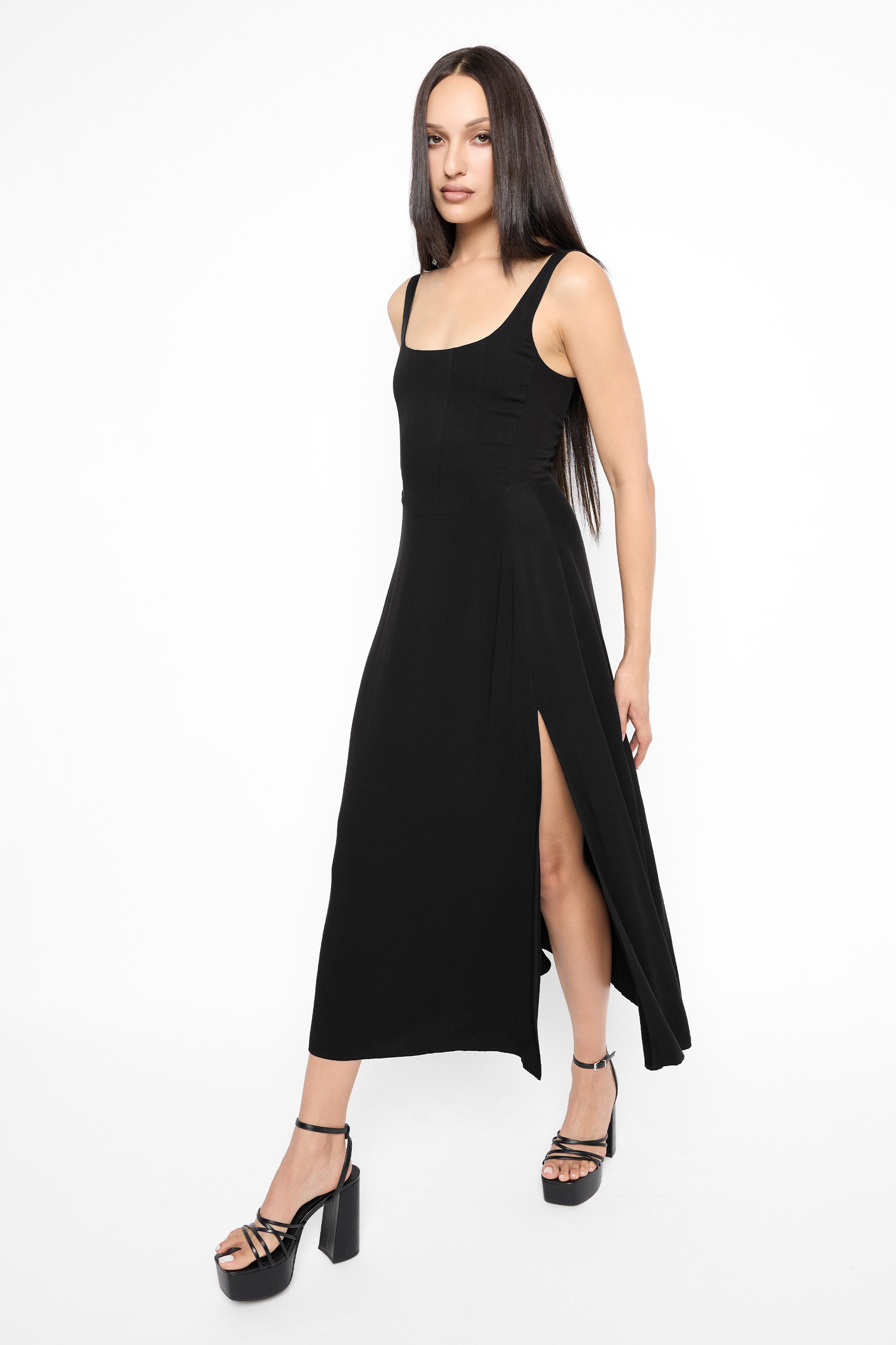 Alyx Corset Midi Dress