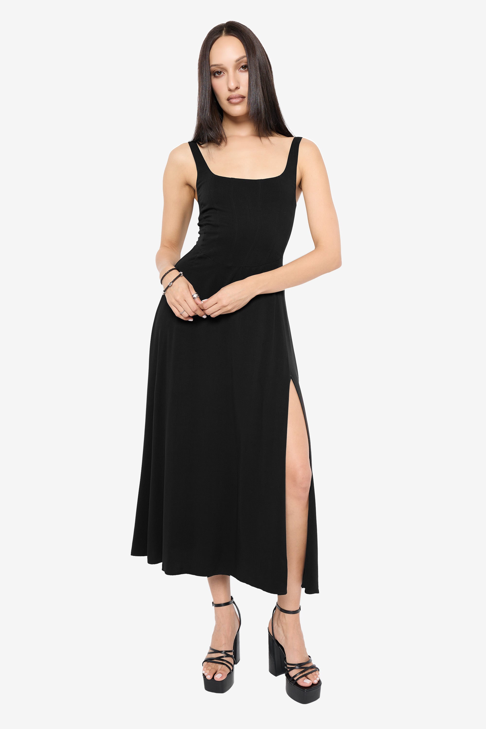 Alyx Corset Midi Dress