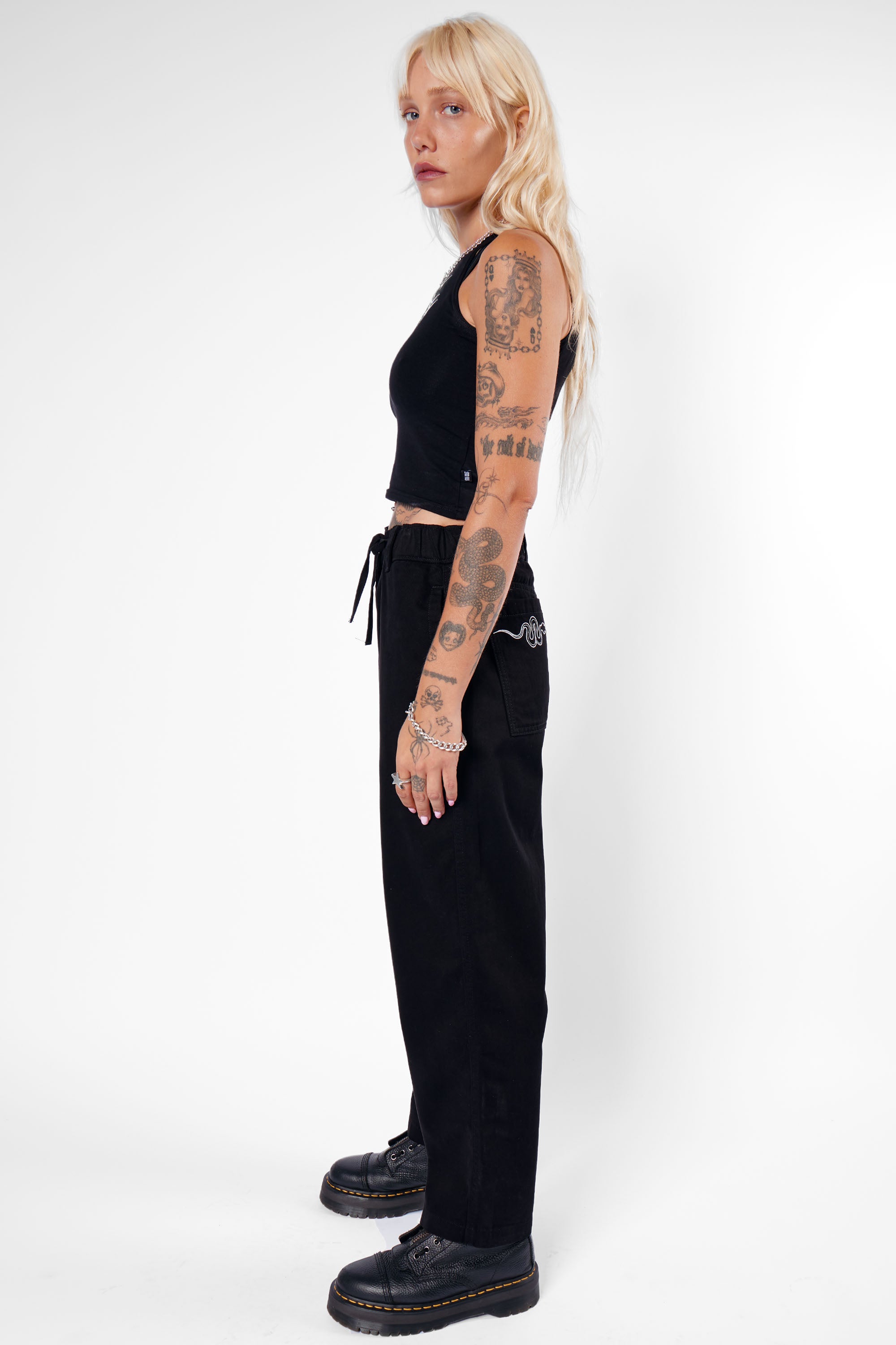 Antheia Drawstring Trousers - Mary Wyatt London