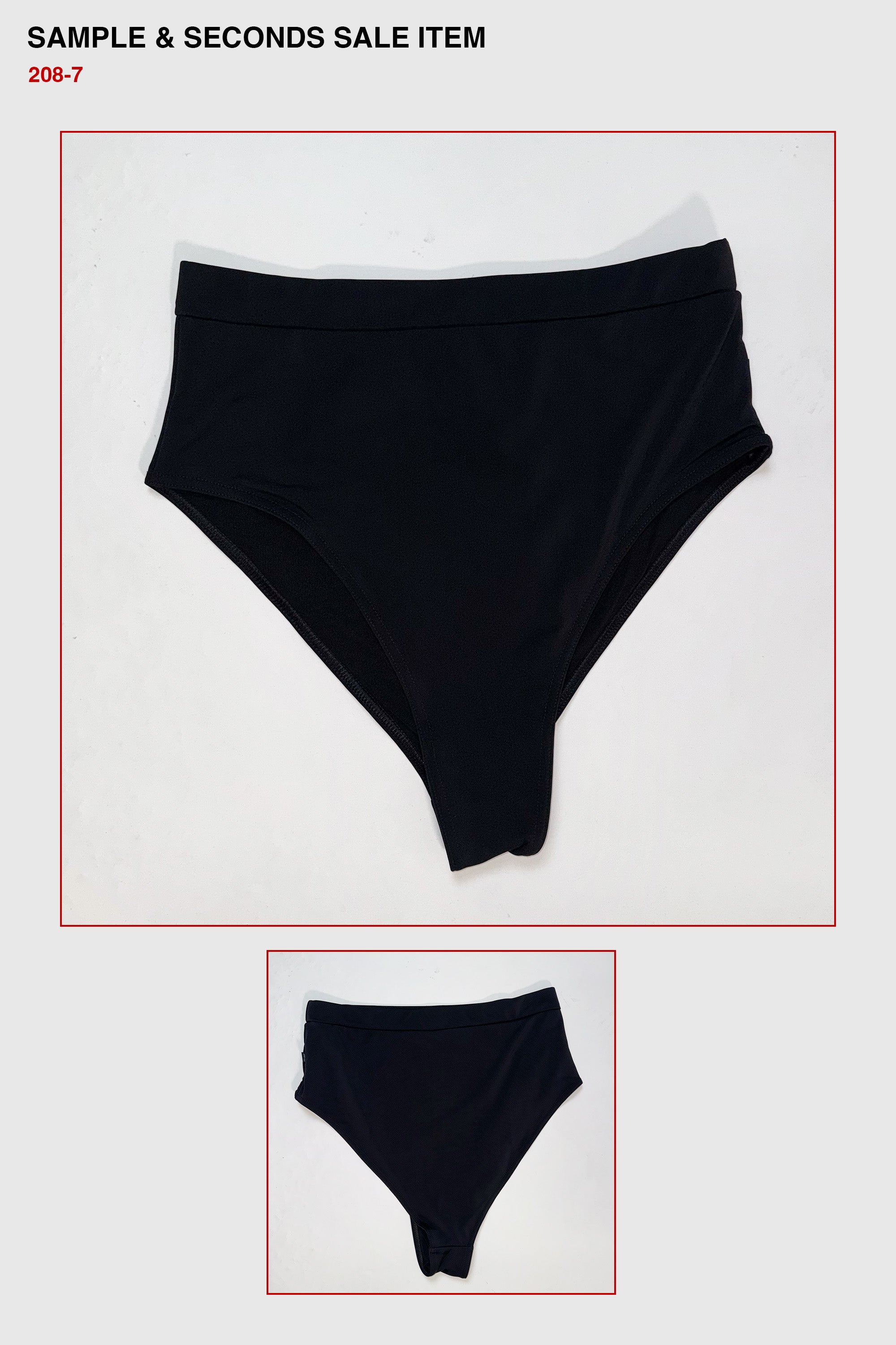 Redemption High Waist Bikini Bottoms - SAMPLE SALE