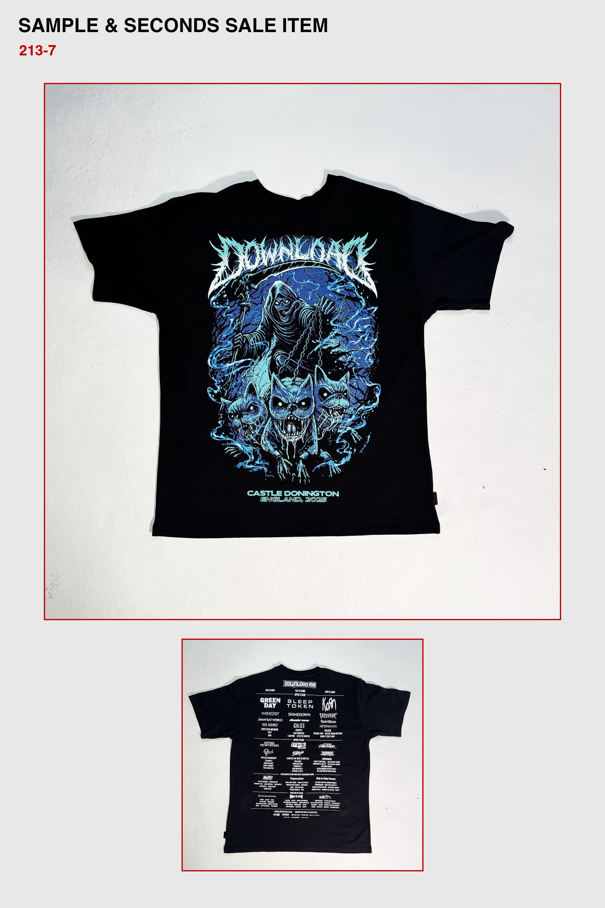MW DLXXII Hellhound Line-Up Tee - SAMPLE SALE