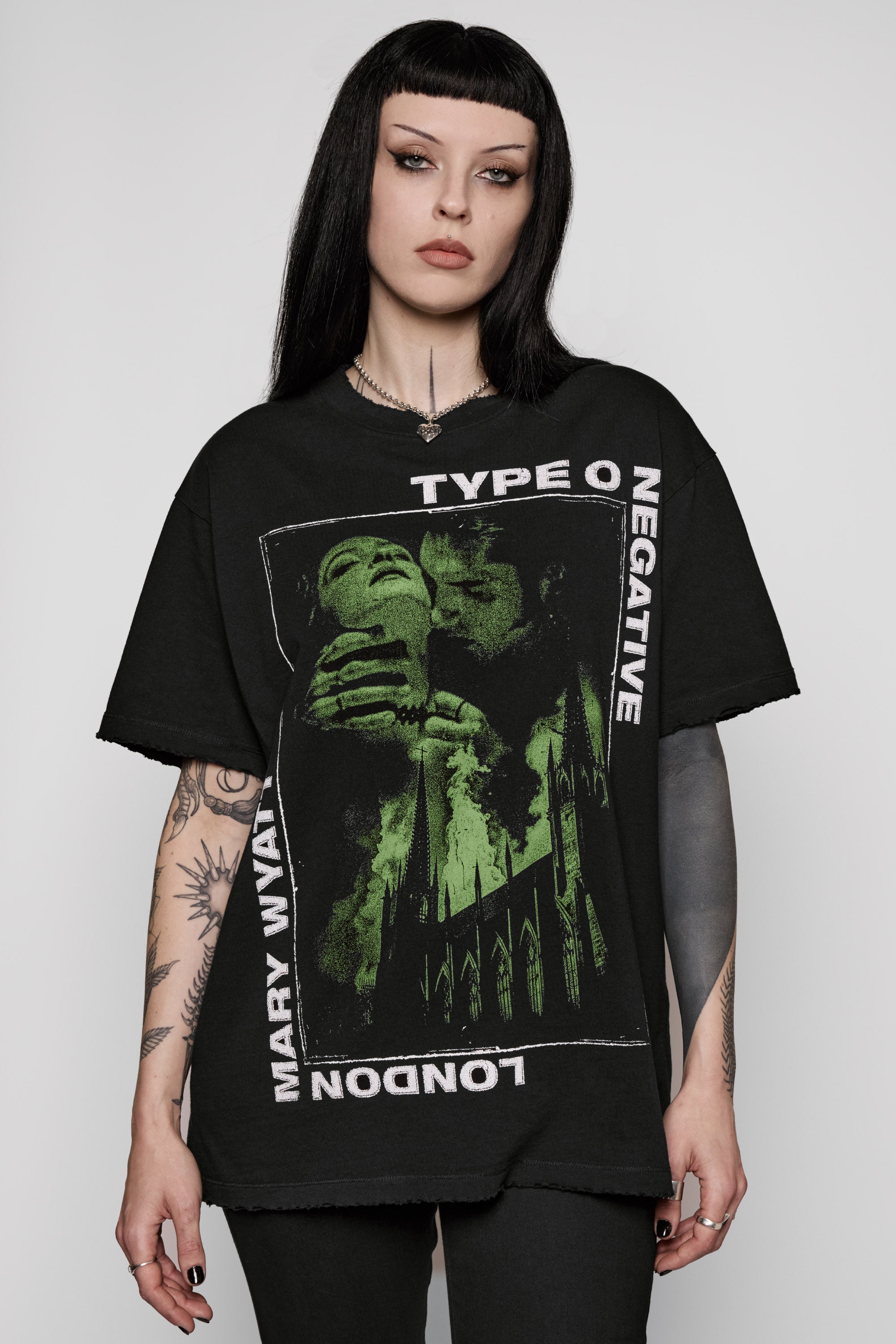 Bloody Kisses Oversized Tee