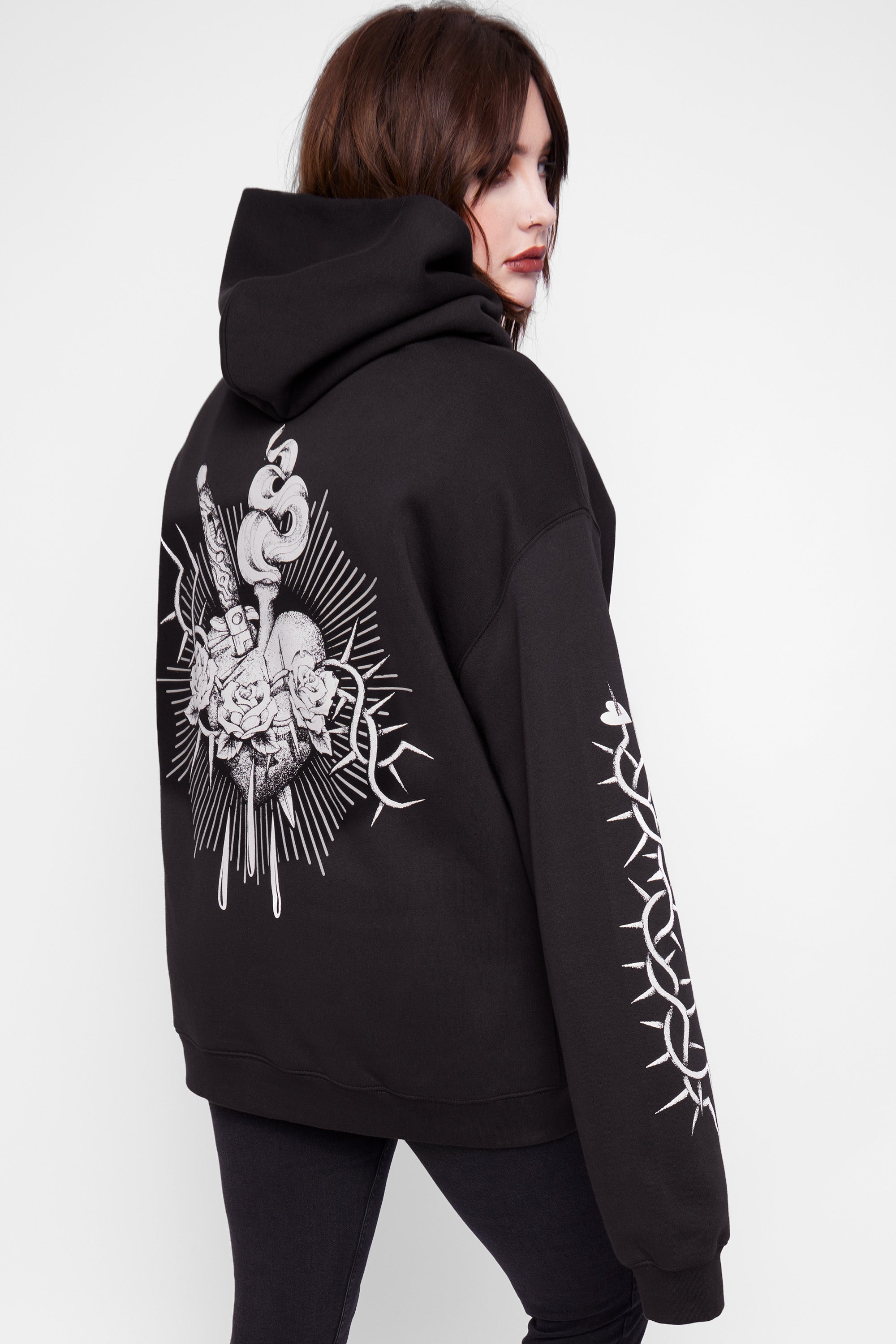 Capulet Oversized Pullover Hoodie-Mary Wyatt London