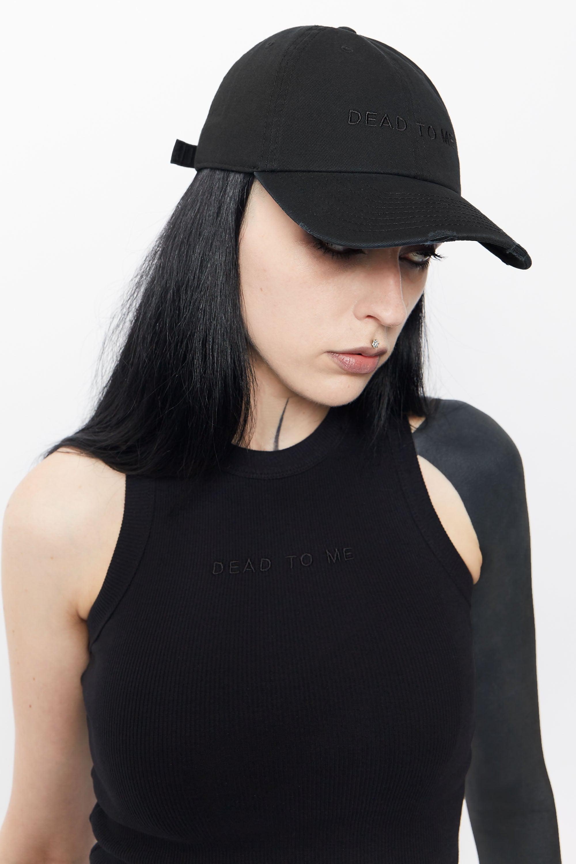 Dead To Me Distressed Cap - Mary Wyatt London