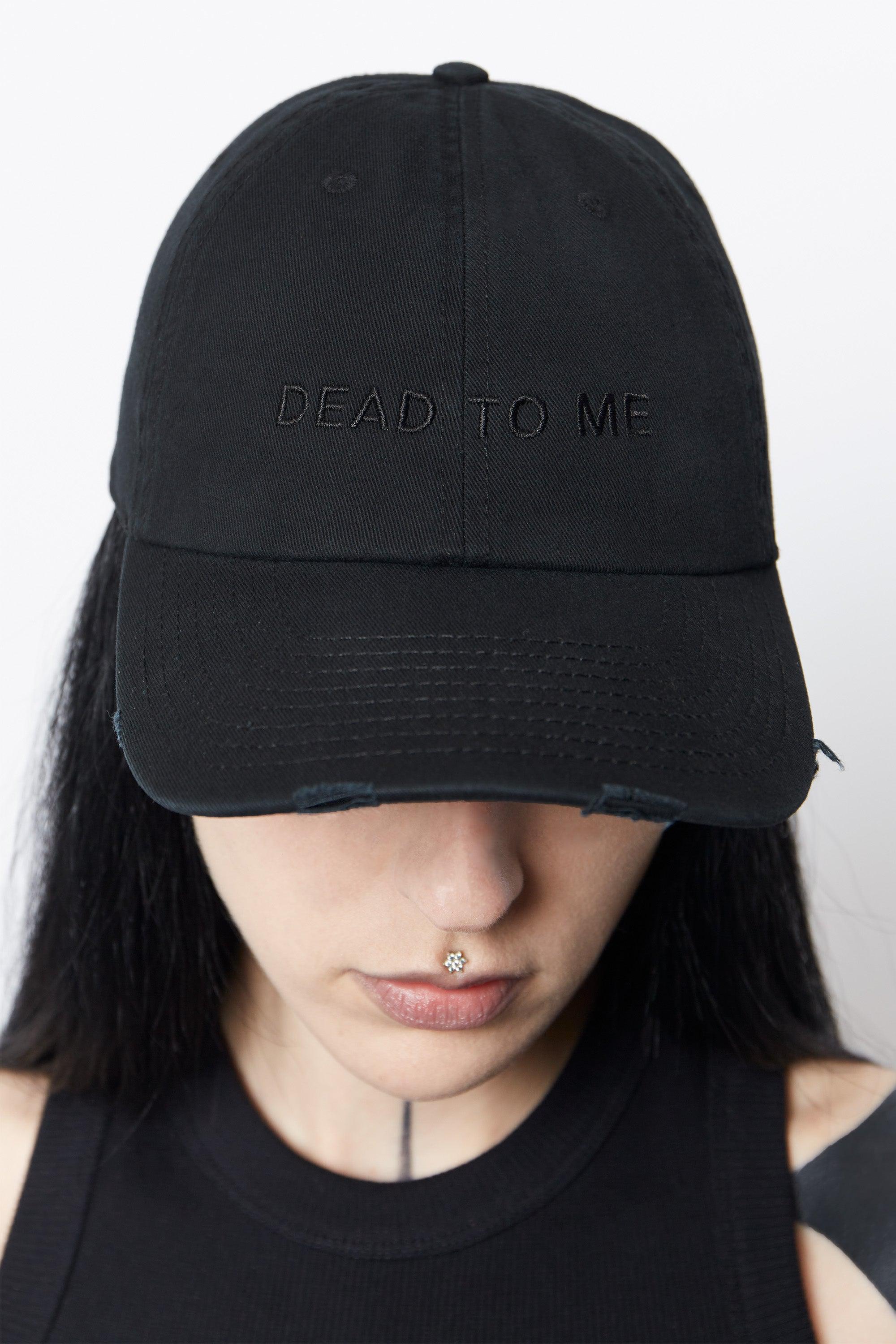 Dead To Me Distressed Cap - Mary Wyatt London