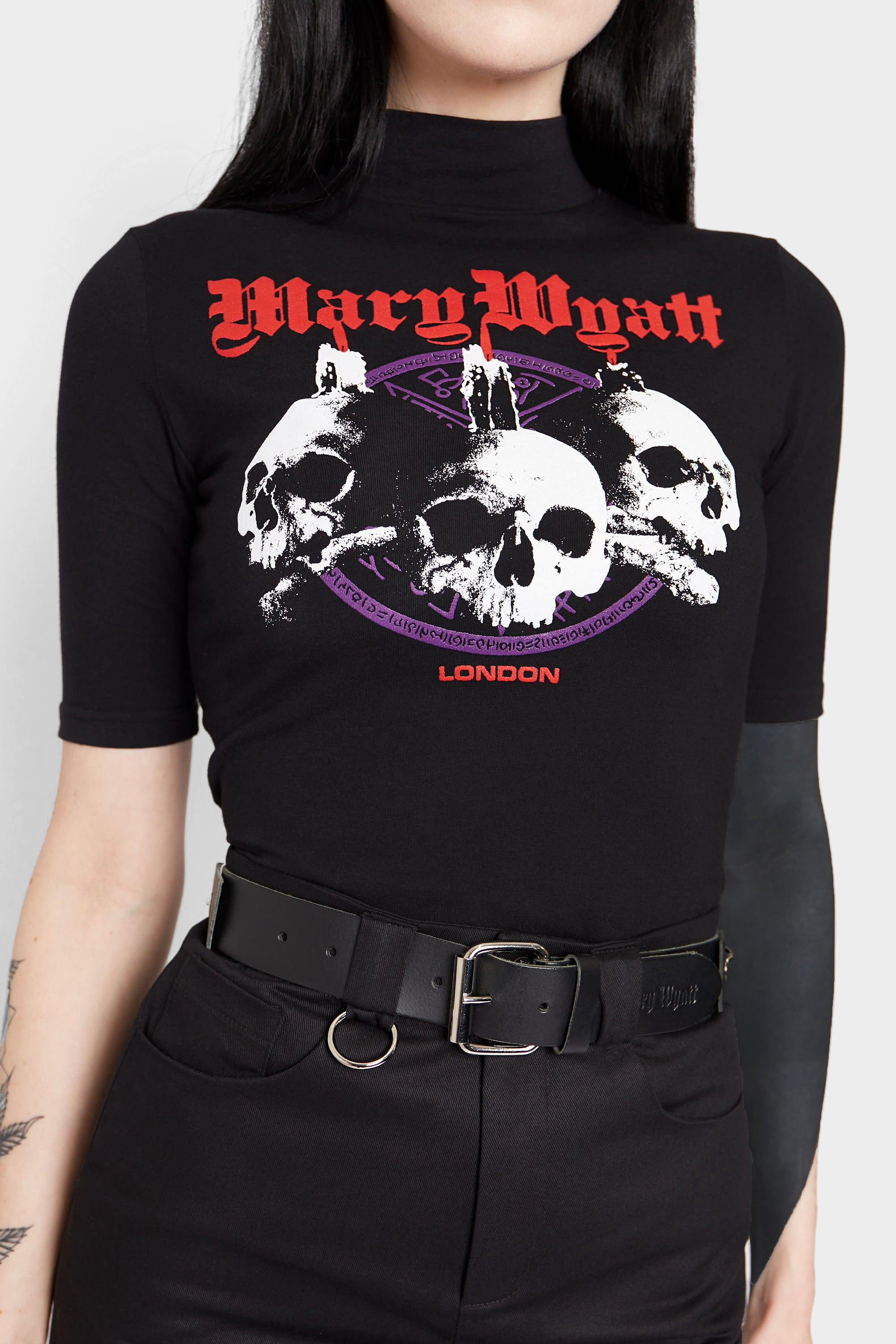Entombed High Neck Top - Mary Wyatt London