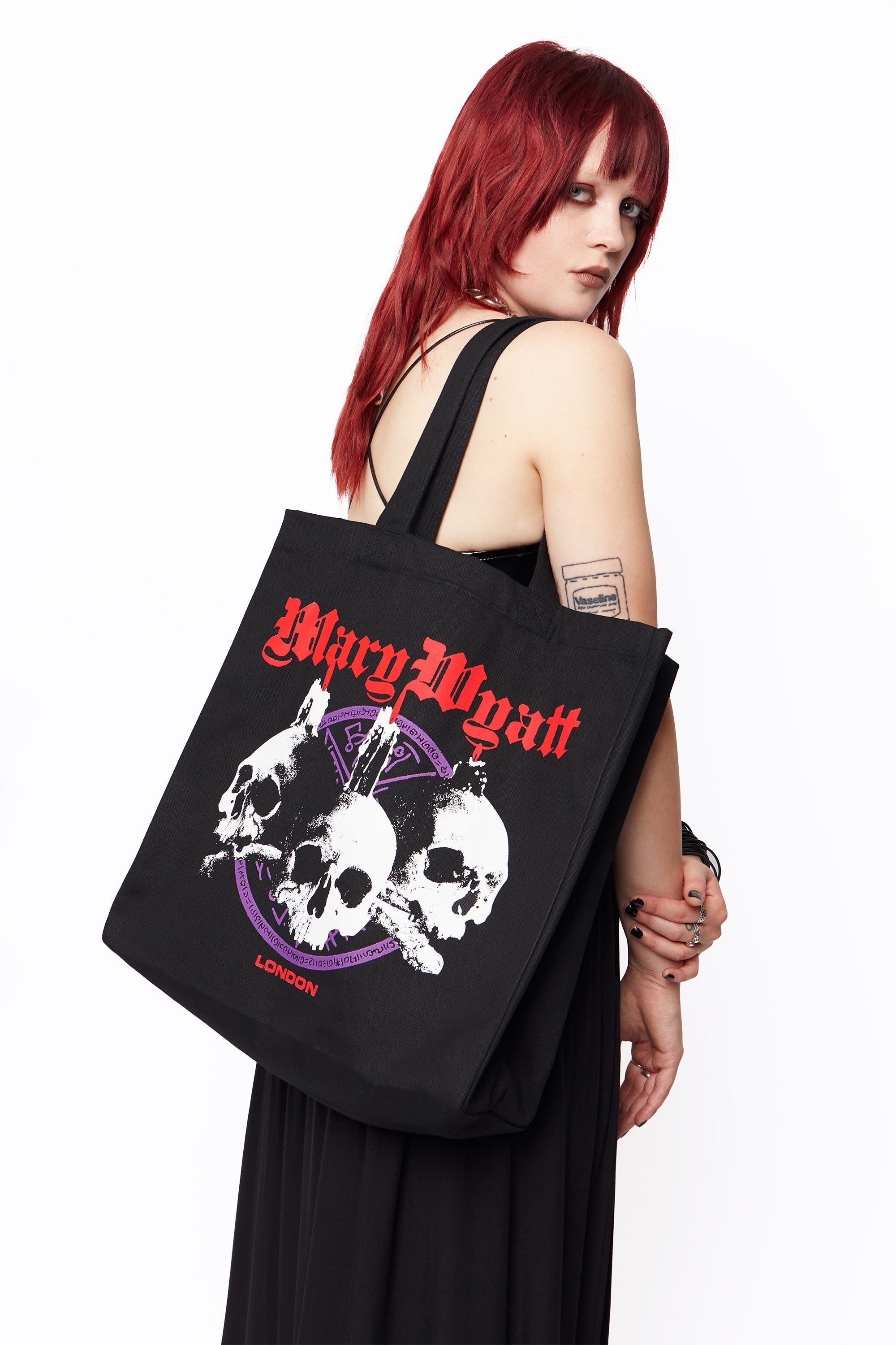 Entombed Canvas Tote - Mary Wyatt London