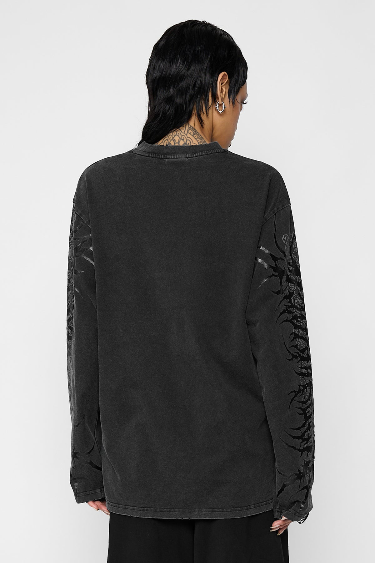 Eminence Oversized Long Sleeve Tee