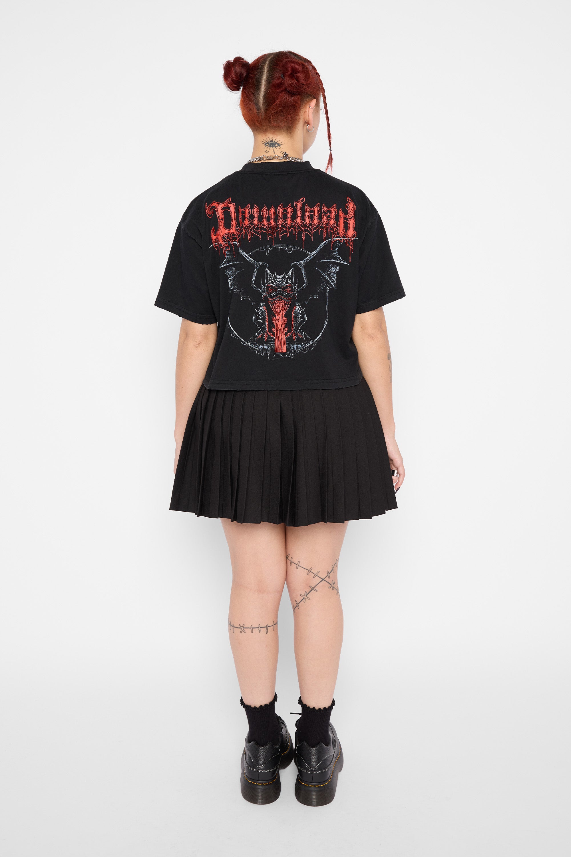 MW DLXXIII Gatekeeper Cropped Short Sleeve Tee