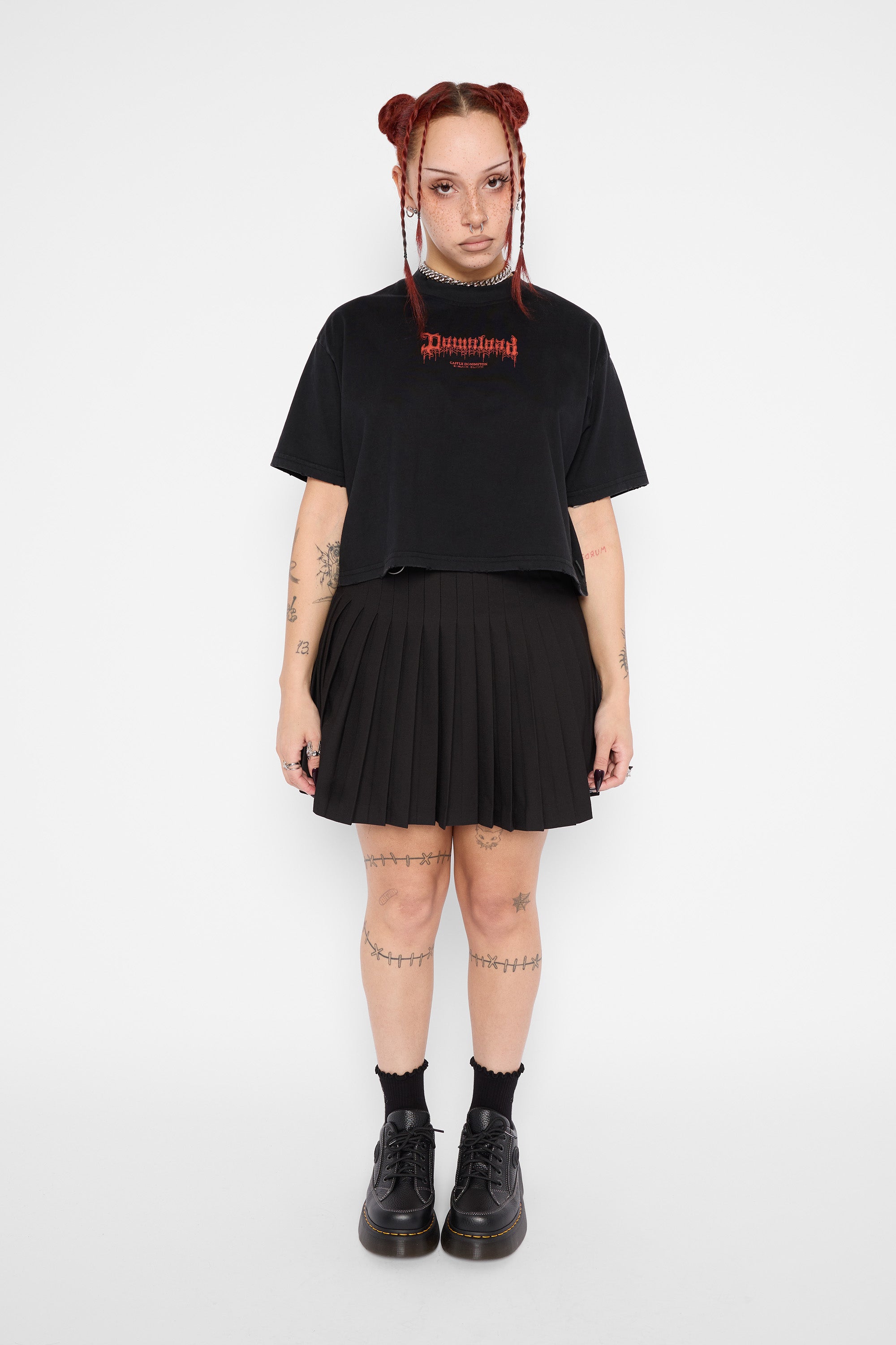 MW DLXXIII Gatekeeper Cropped Short Sleeve Tee