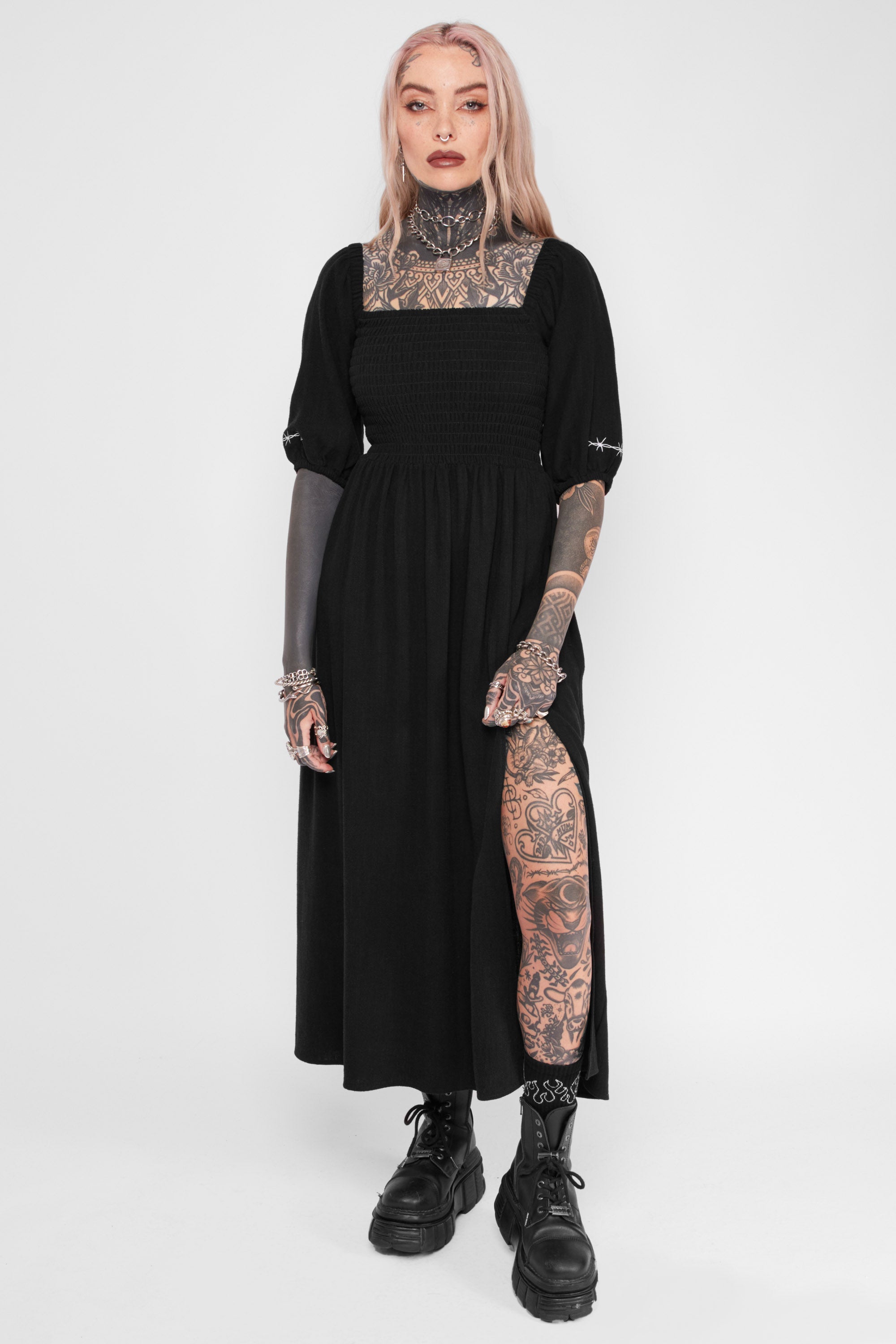 Maiden Linen Midi Dress