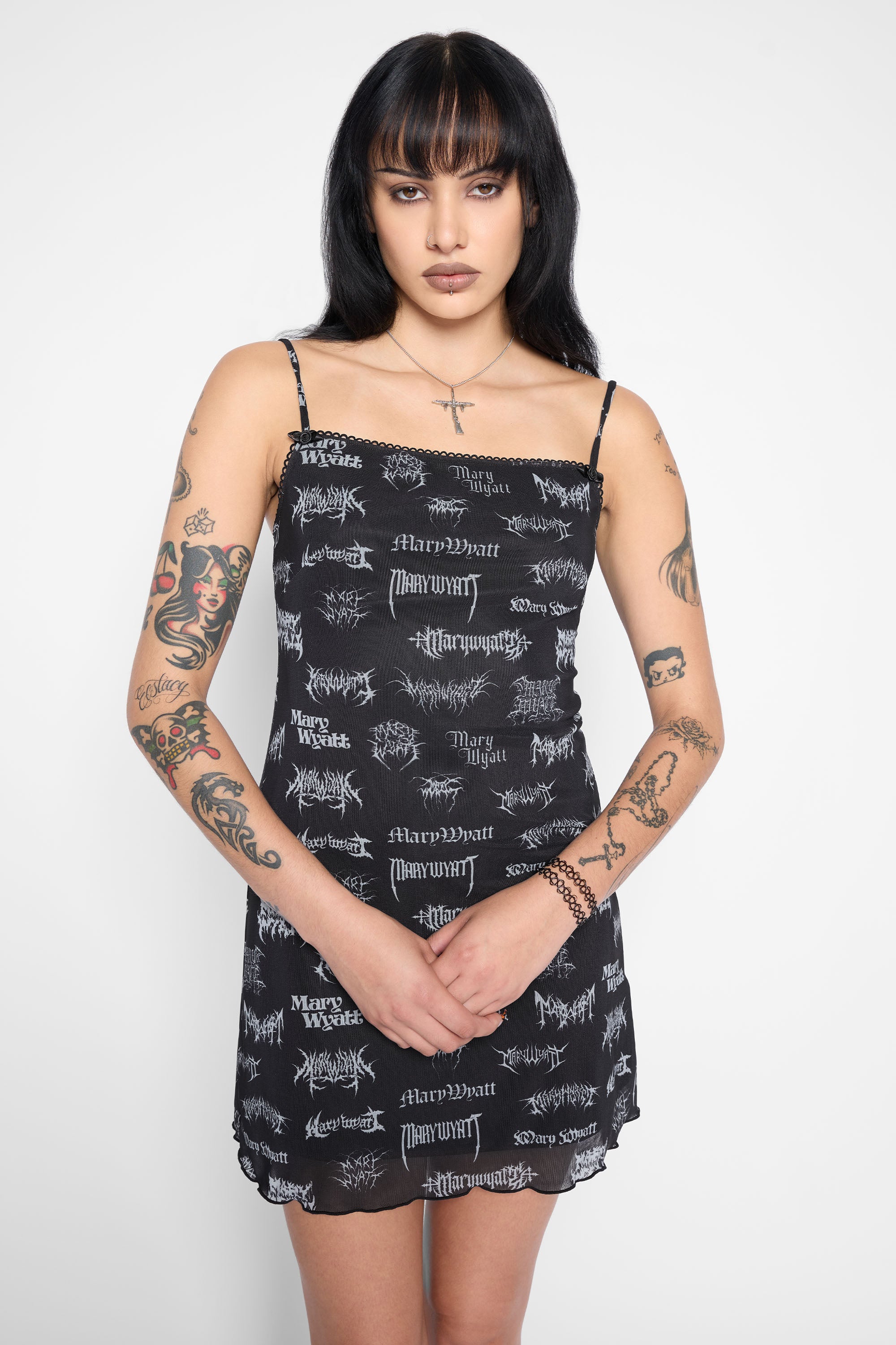 Reign Mesh Mini Dress