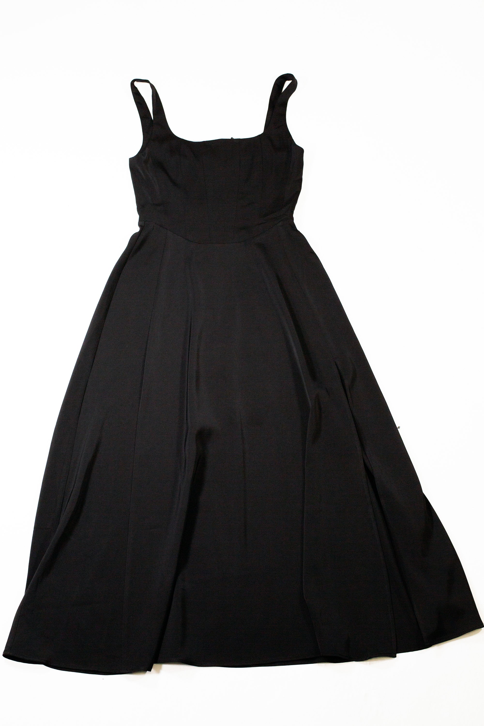 Alyx Satin Corset Midi Dress - SECOND