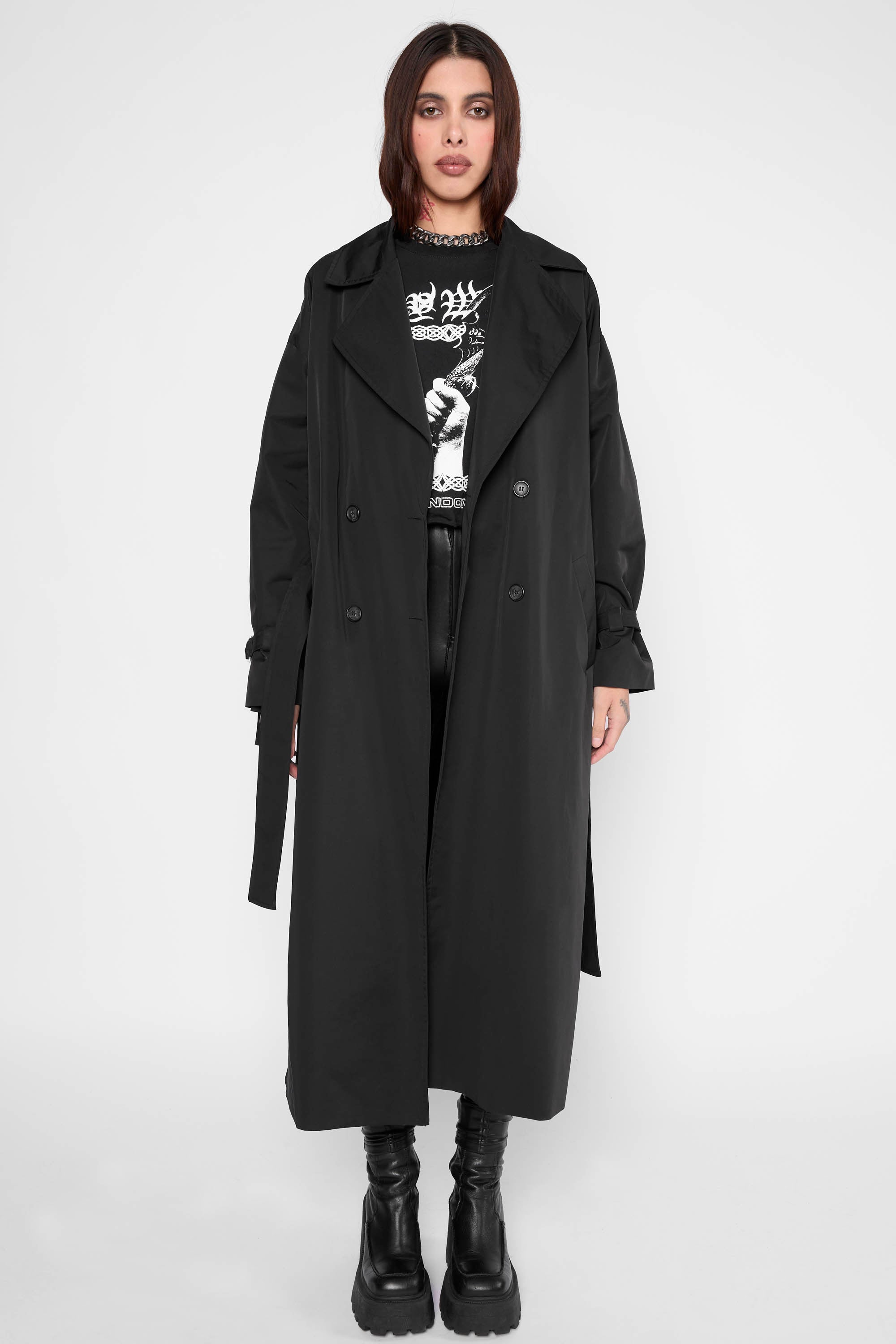 Sidney Oversized Trench Coat-Mary Wyatt London