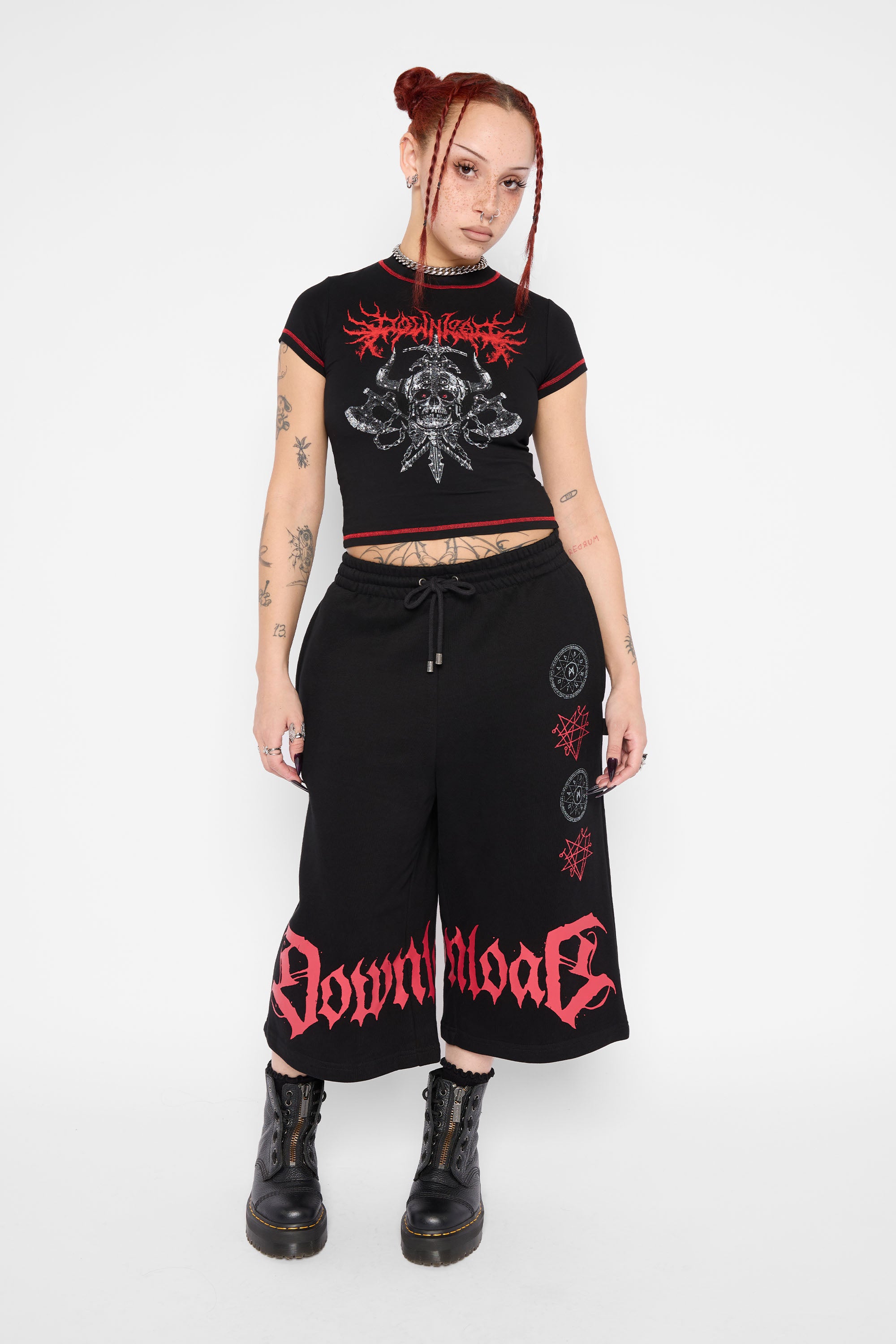 MW DLXXIII Talisman Longline Sweat Shorts