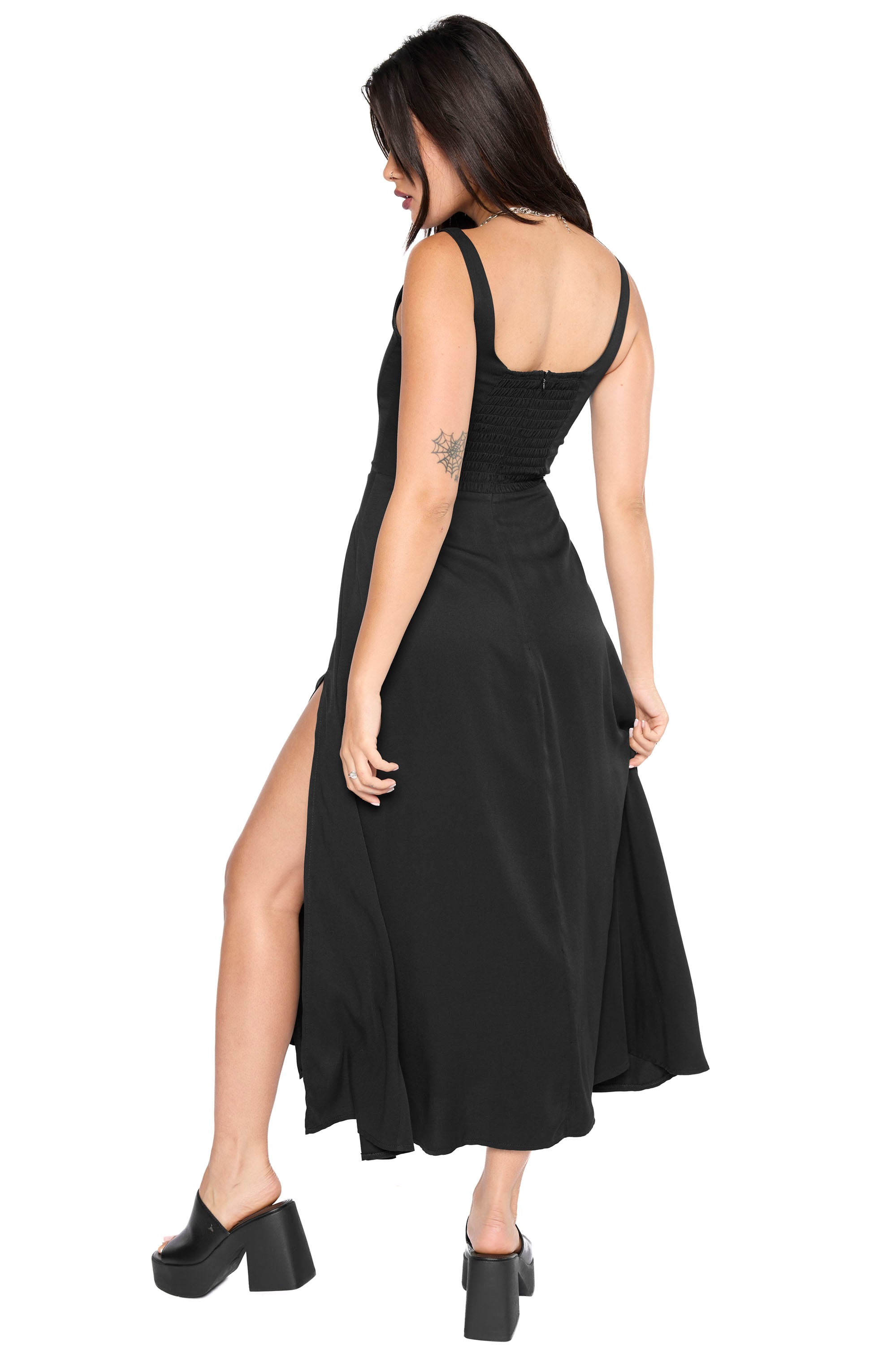 Alyx Corset Midi Dress-Mary Wyatt London