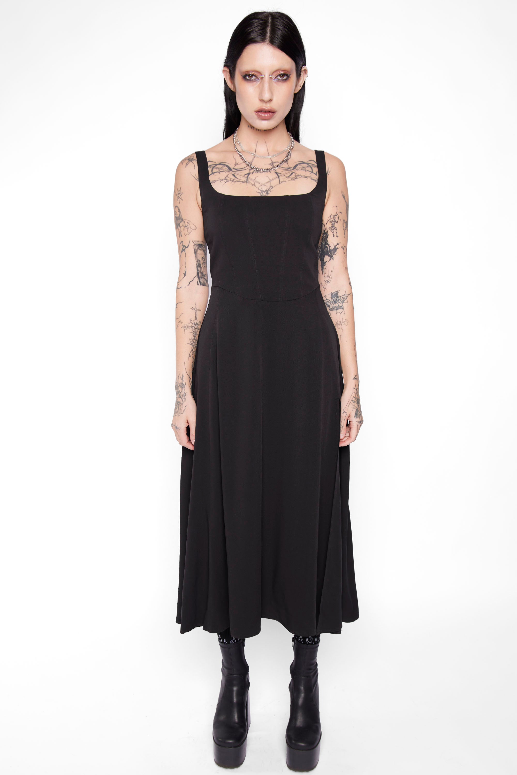 Alyx Corset Midi Dress - Mary Wyatt London