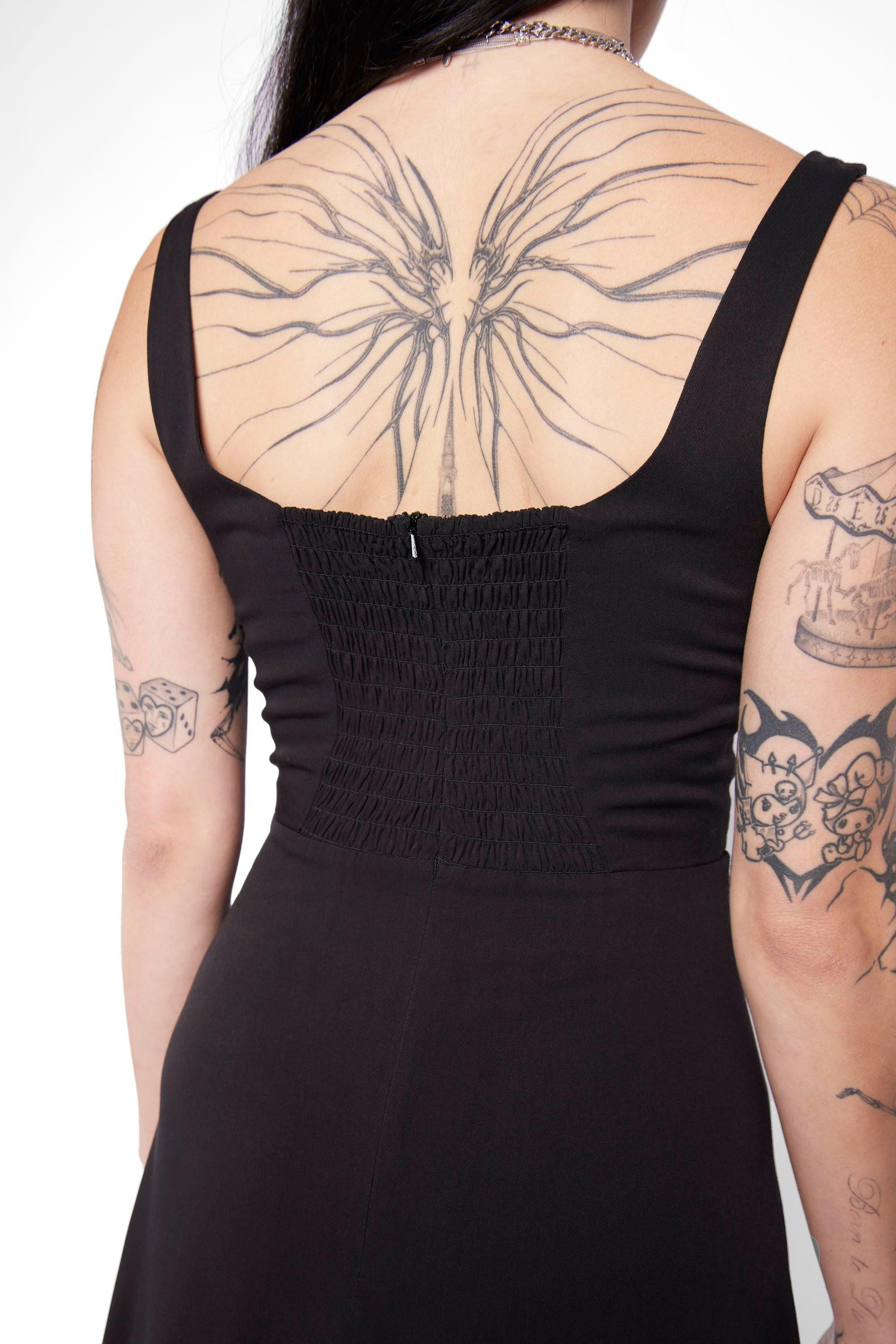 Alyx Corset Midi Dress-Mary Wyatt London