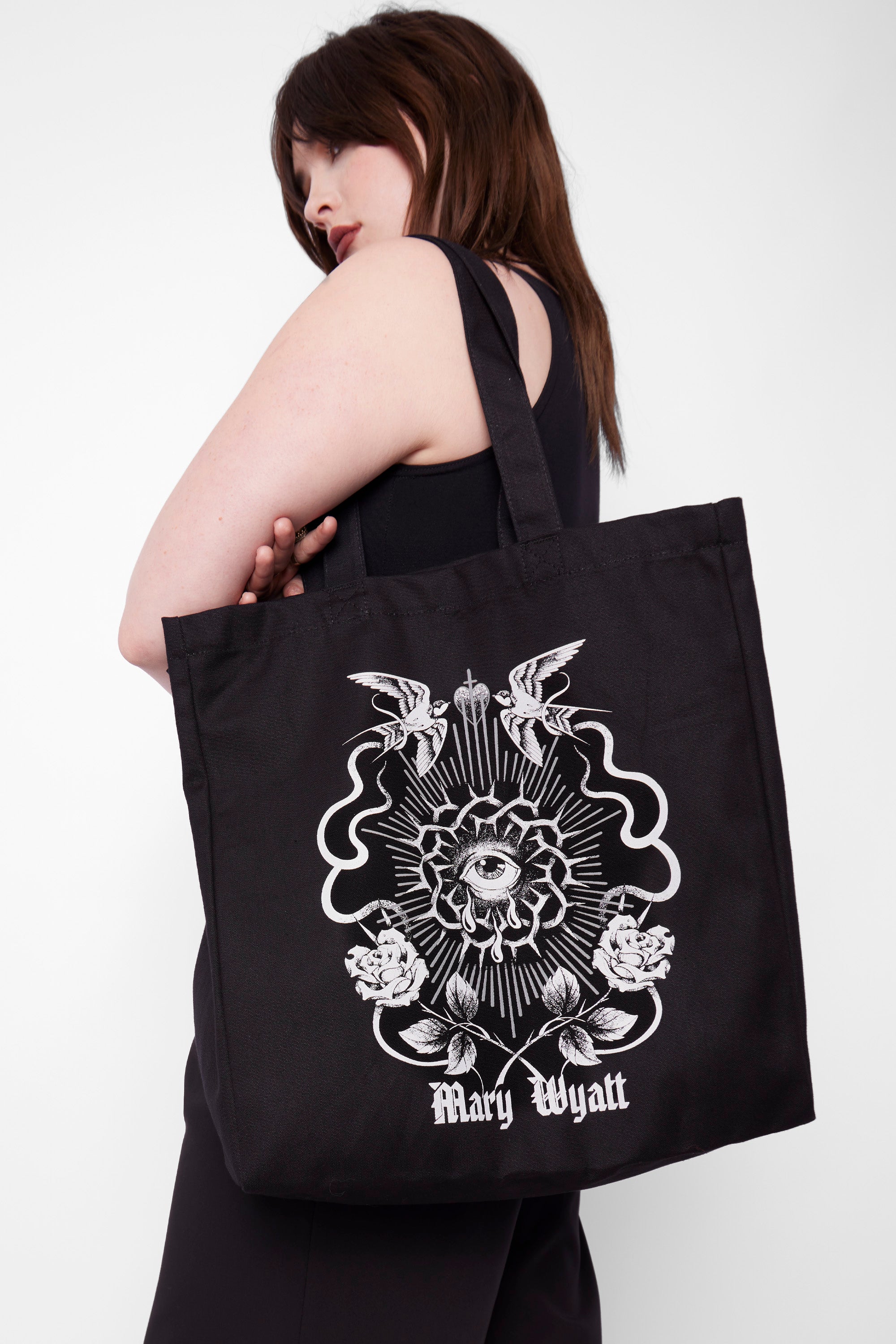 Ardor Canvas Tote Bag-Mary Wyatt London