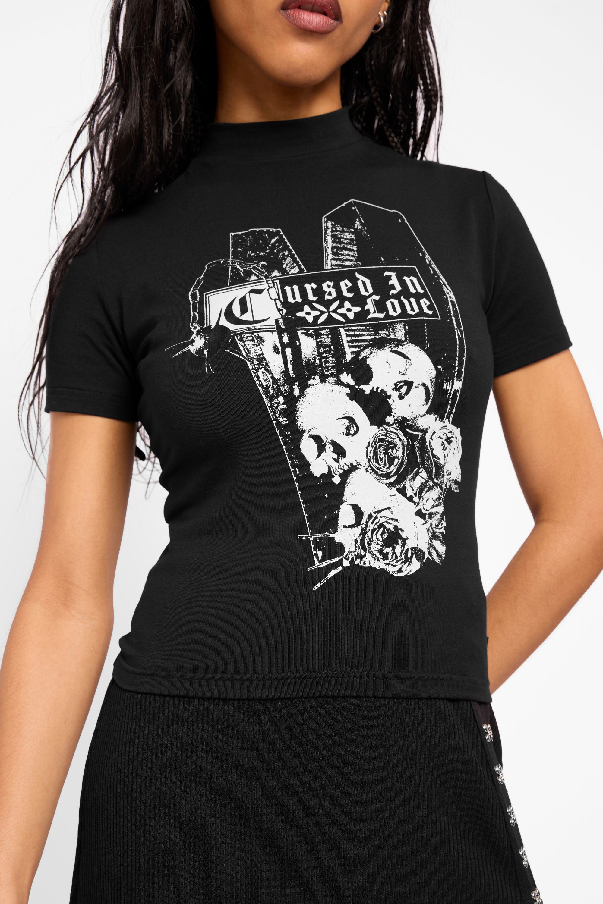 Cursed High Neck Top-Mary Wyatt London