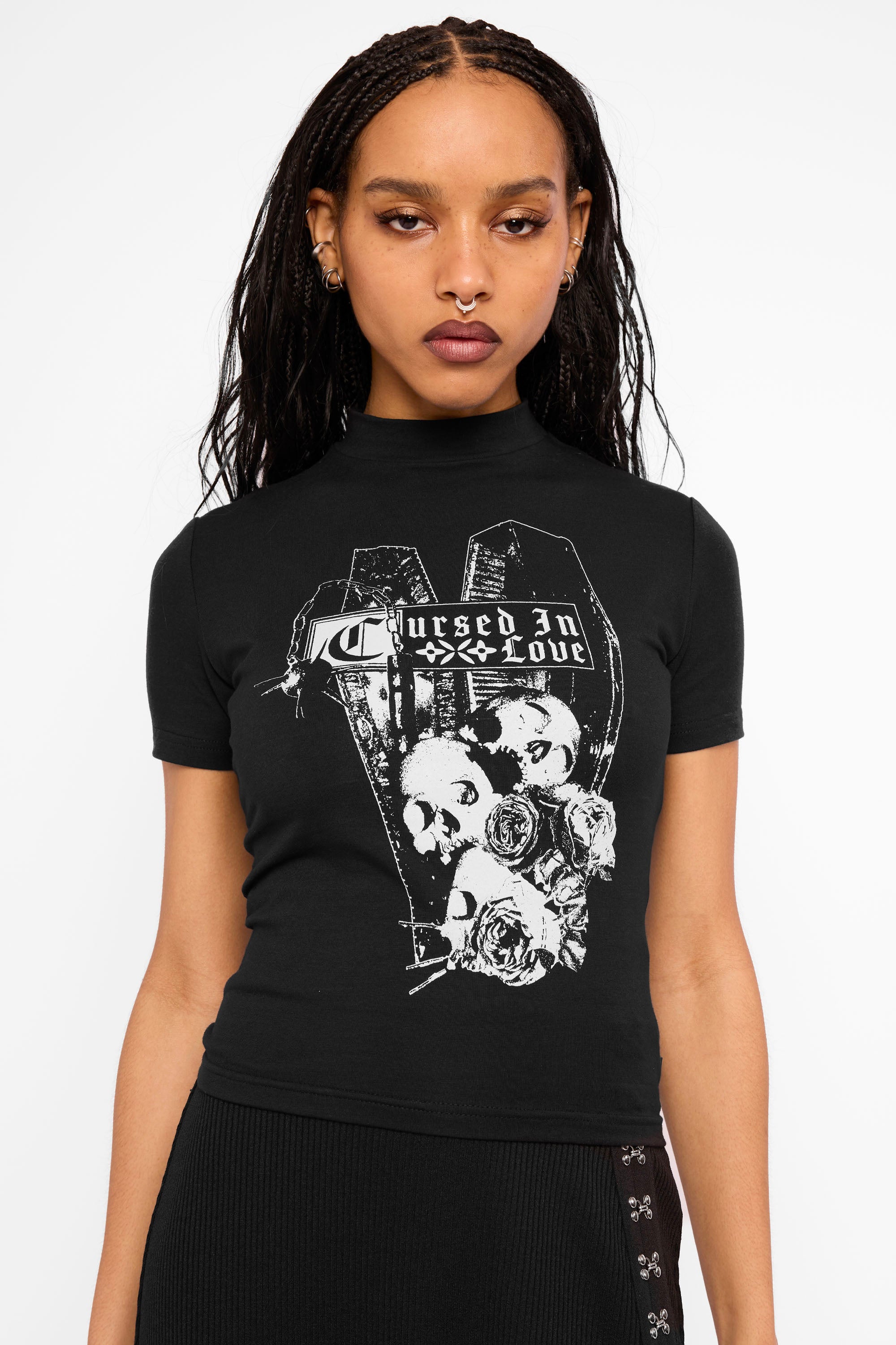 Cursed High Neck Top-Mary Wyatt London