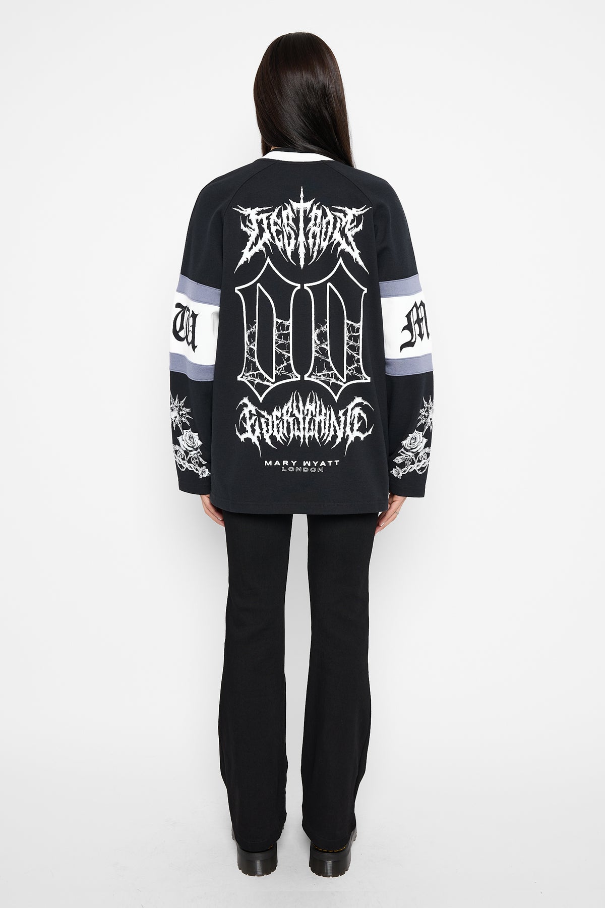 Destroy Oversized Hockey Jersey