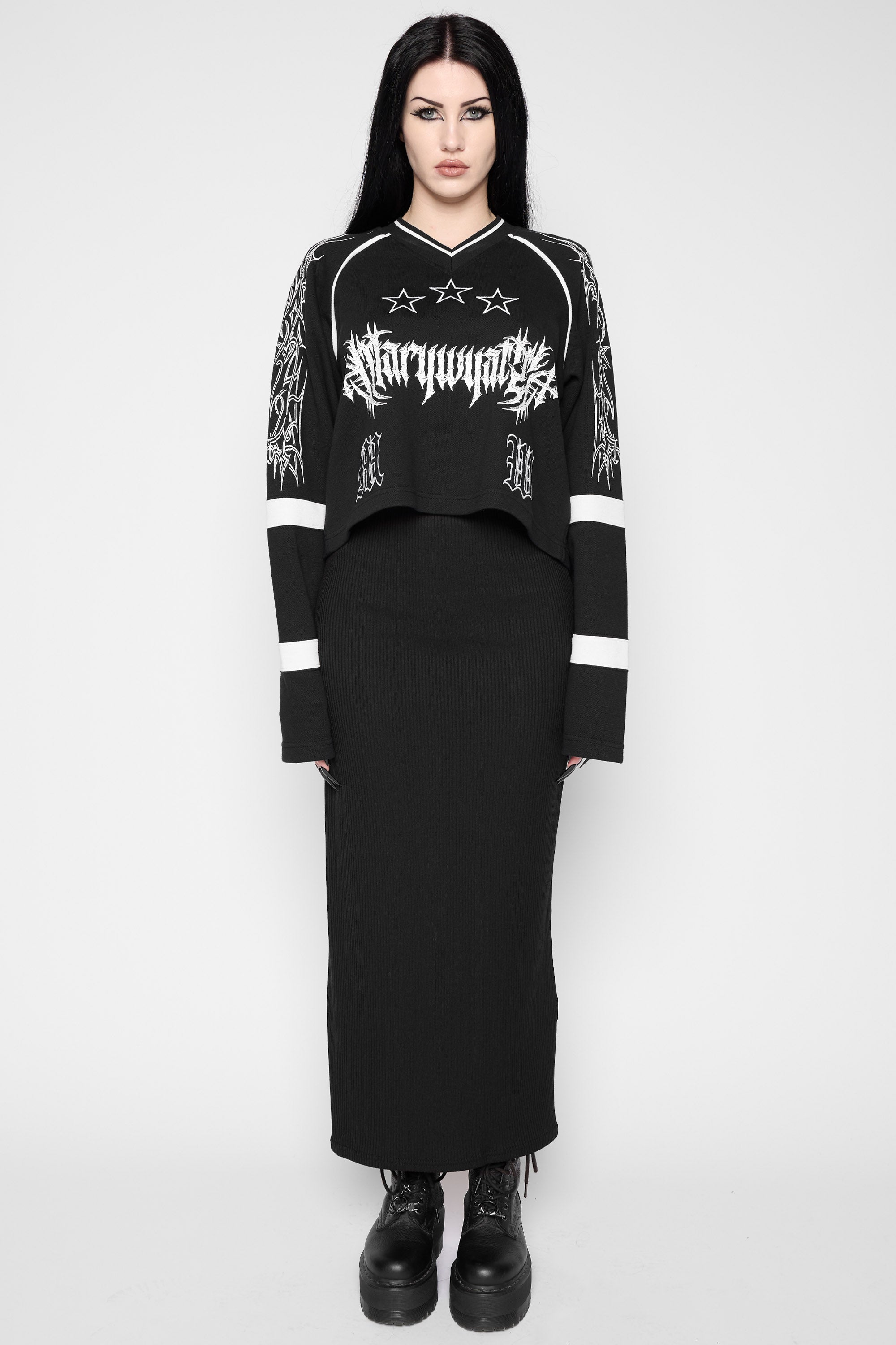 Exile Cropped Hockey Jersey