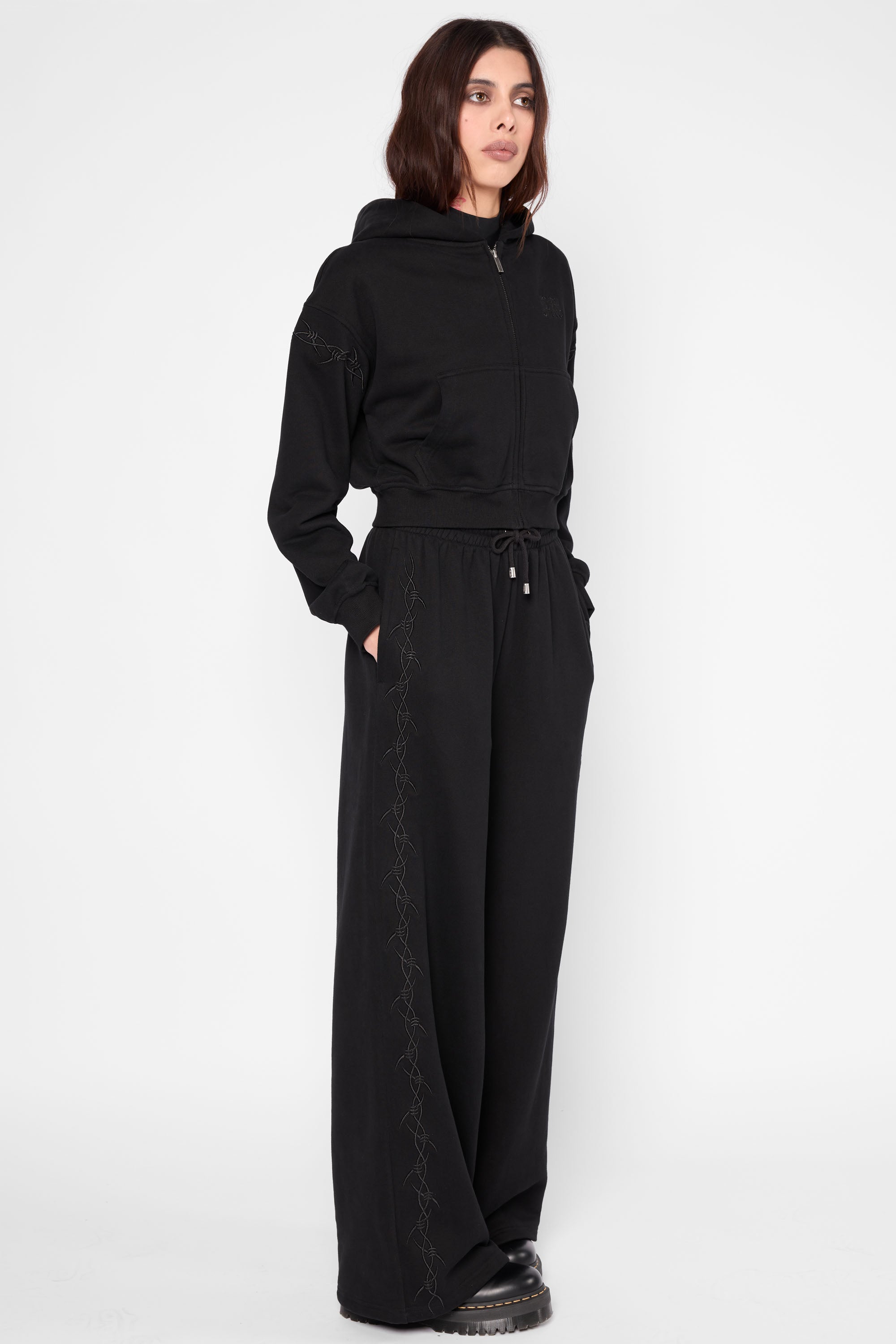 Immure Wide Leg Sweatpants-Mary Wyatt London