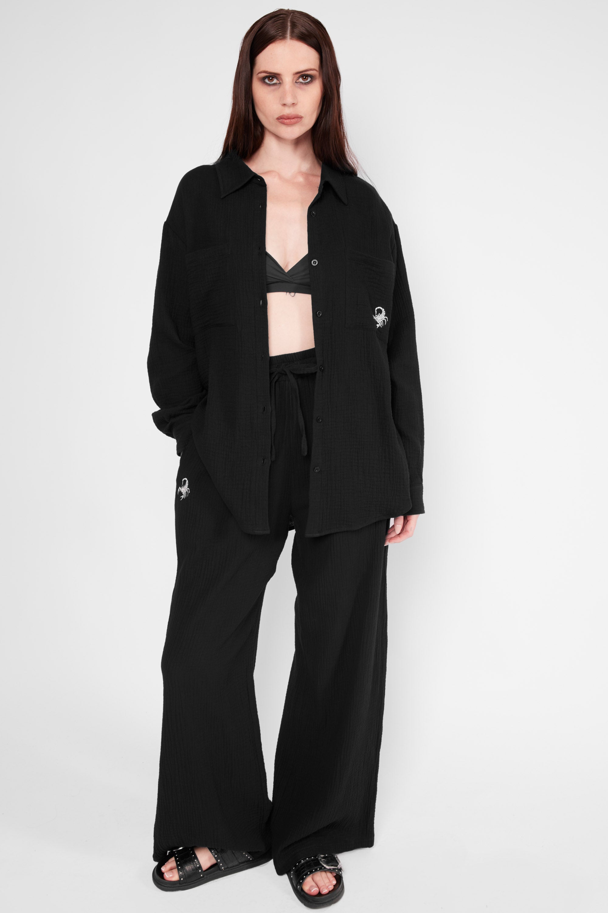 Kali Oversized Cotton Shirt