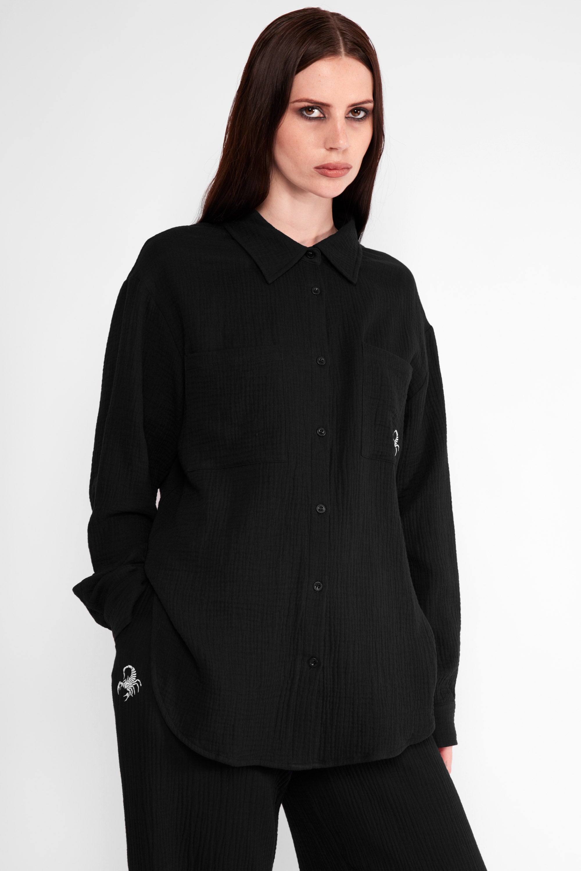 Kali Oversized Cotton Shirt
