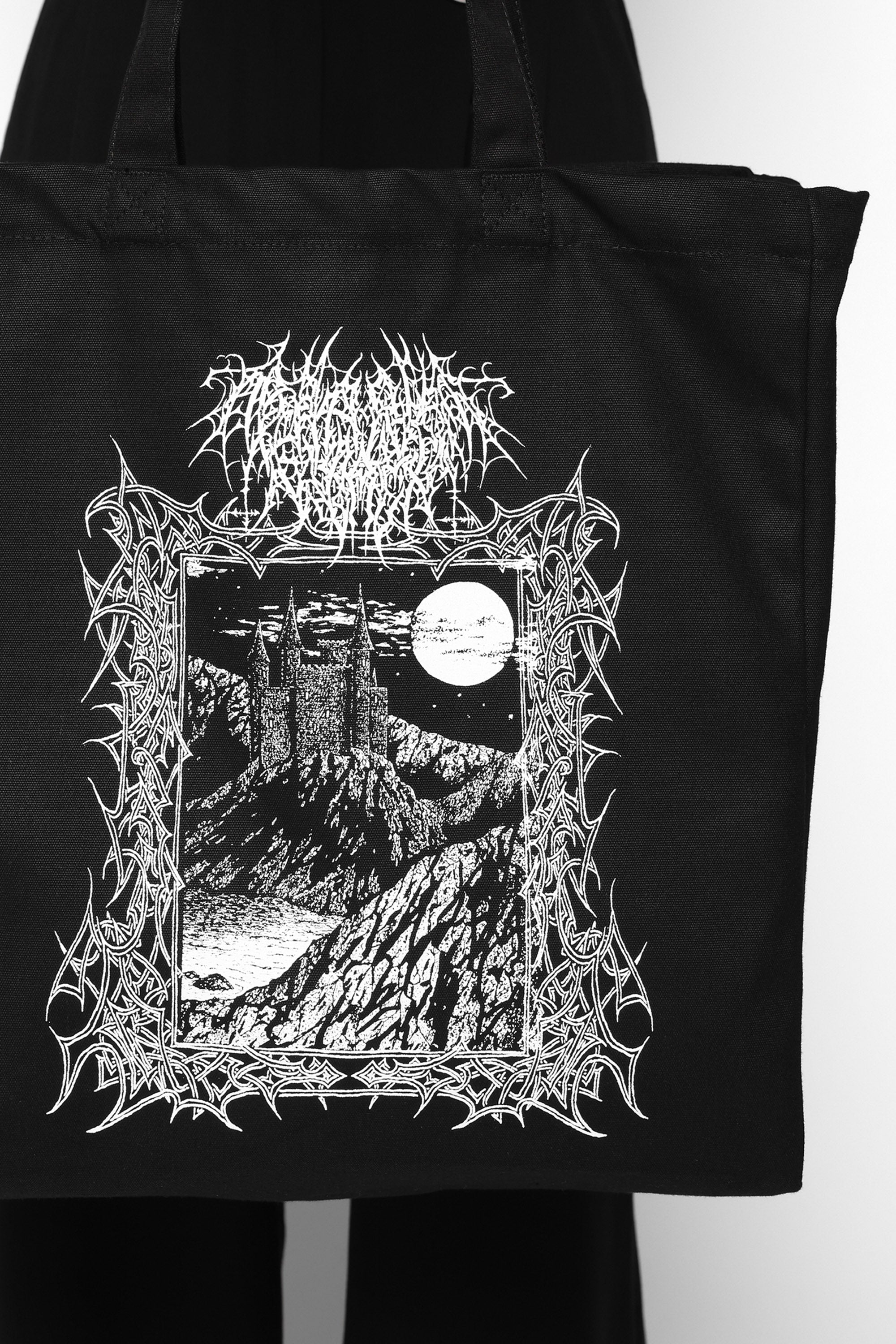 Midnight Canvas Tote Bag