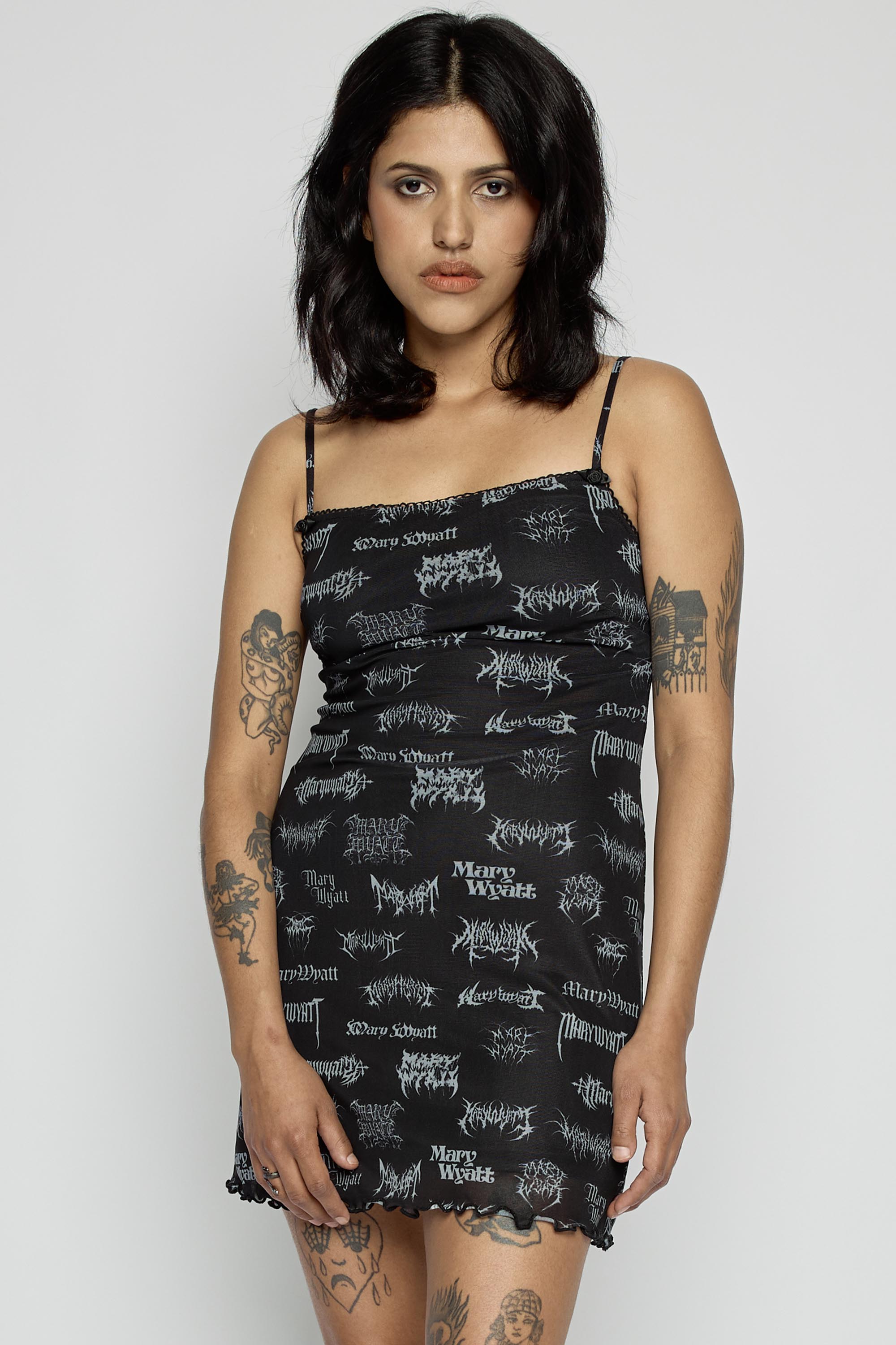 Reign Mesh Mini Dress