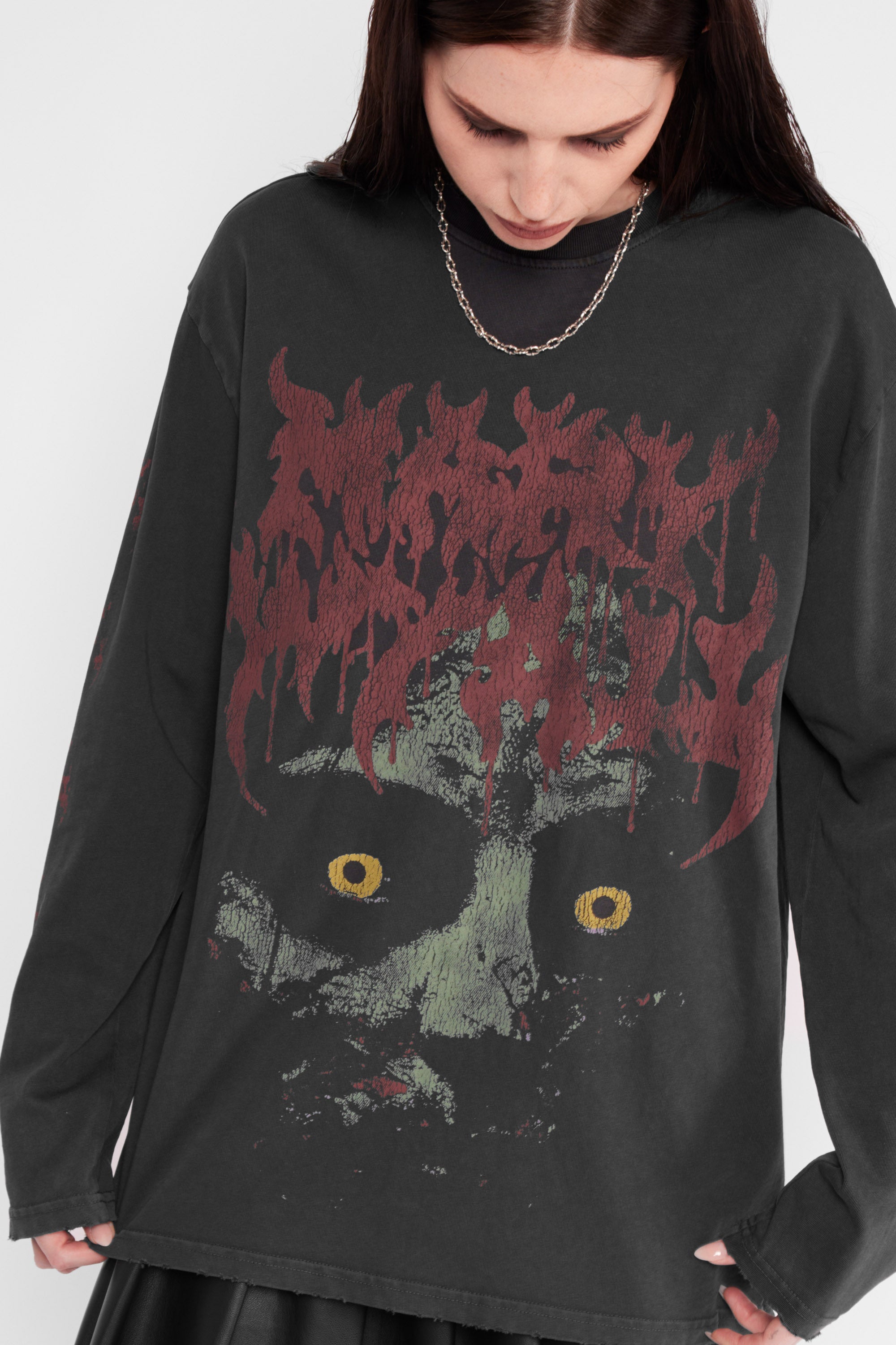Revenant Oversized Long Sleeve Tee