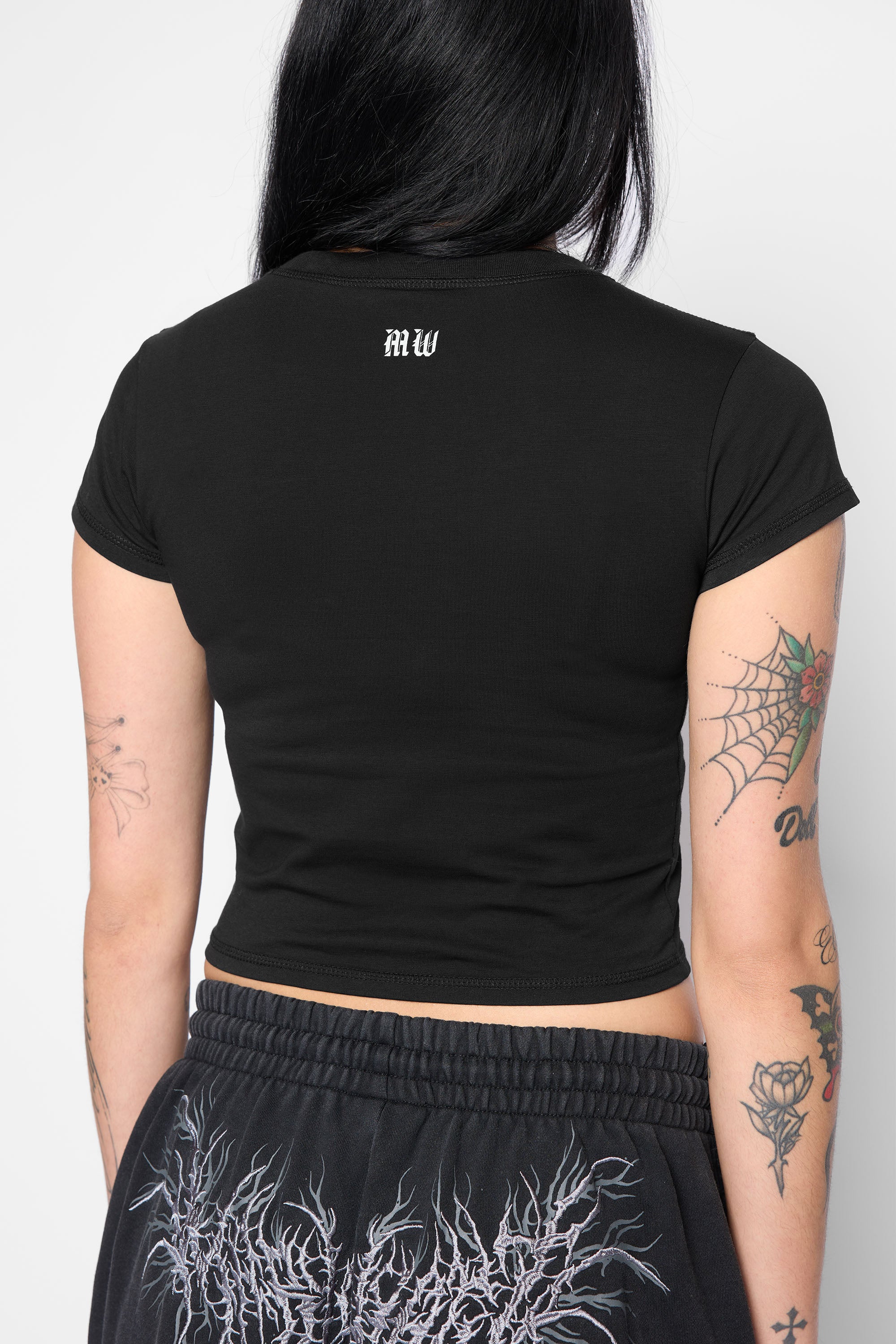 Sanctify Cropped Baby Tee