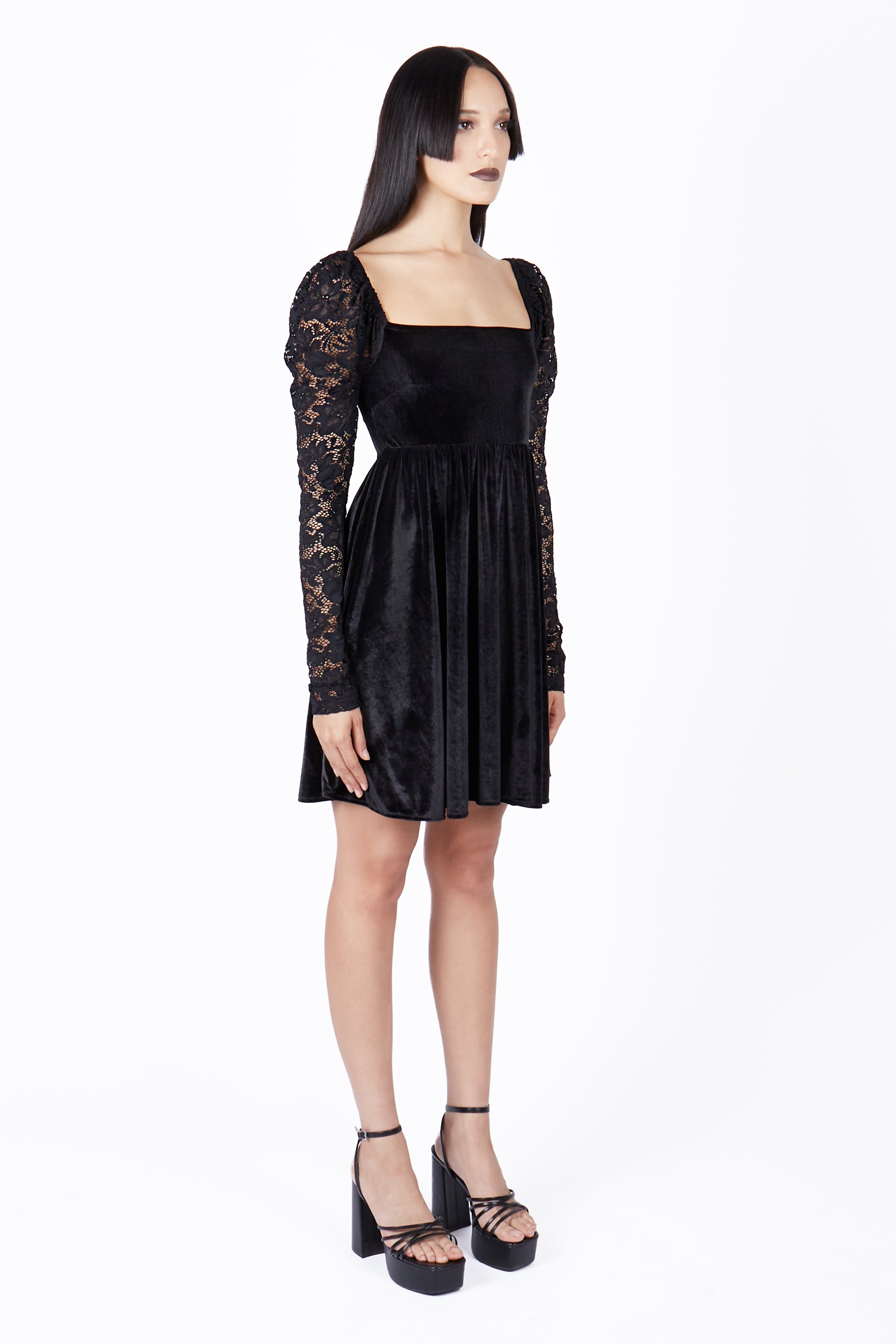 Alice Velvet Dress - Mary Wyatt London