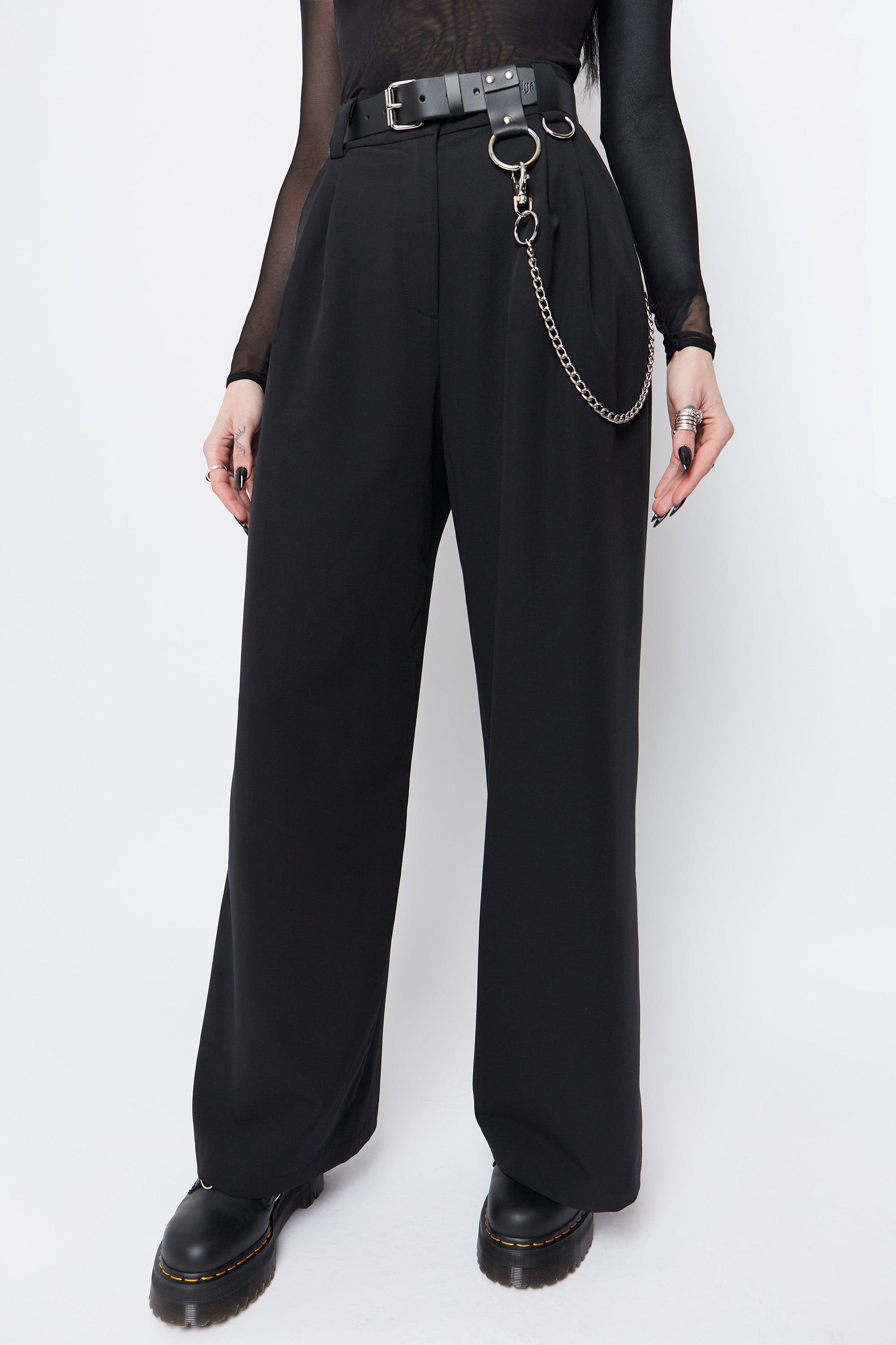Unchained Wide Leg O-Ring Trousers - Mary Wyatt London