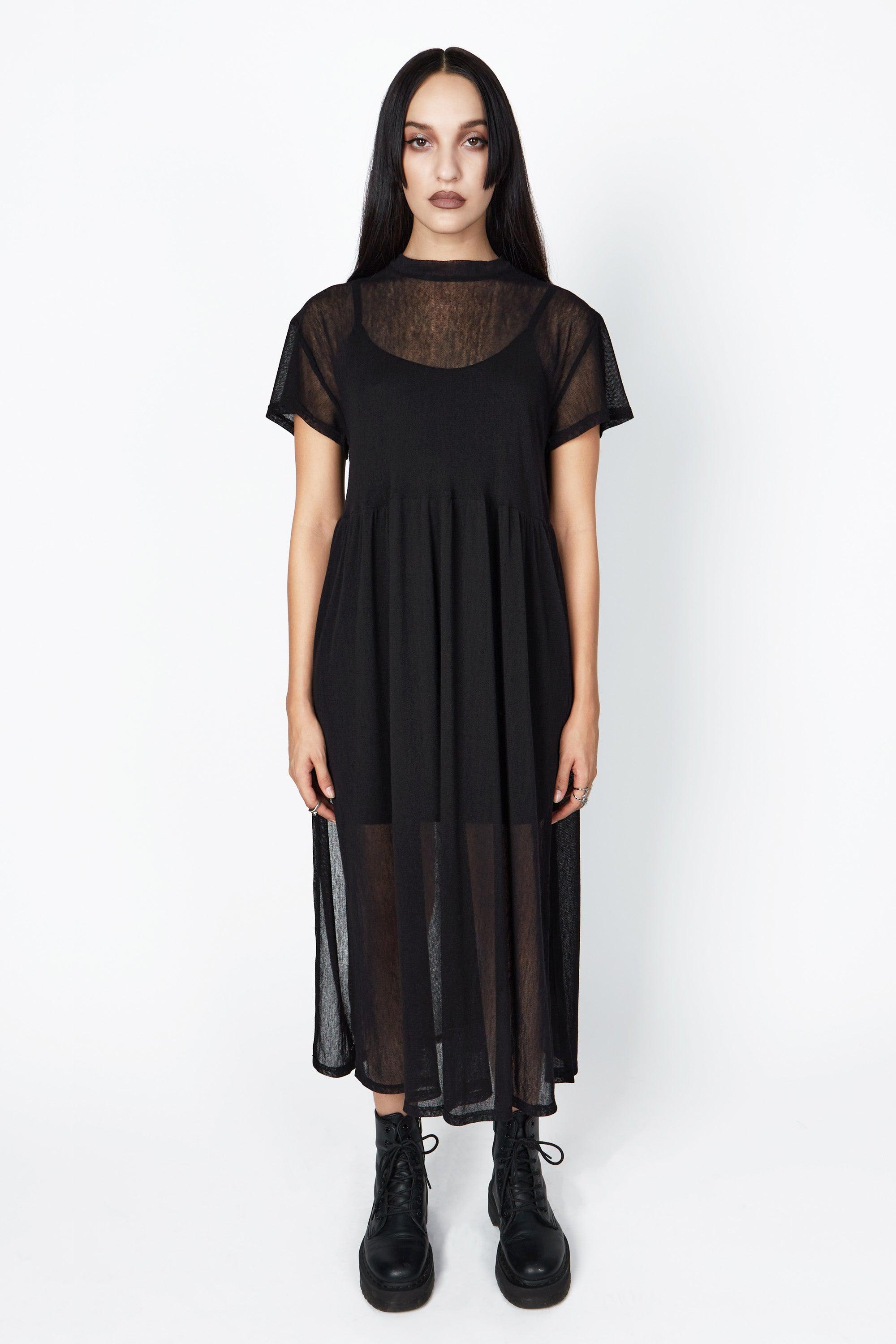 Delirium Noir Maxi Dress - Mary Wyatt London