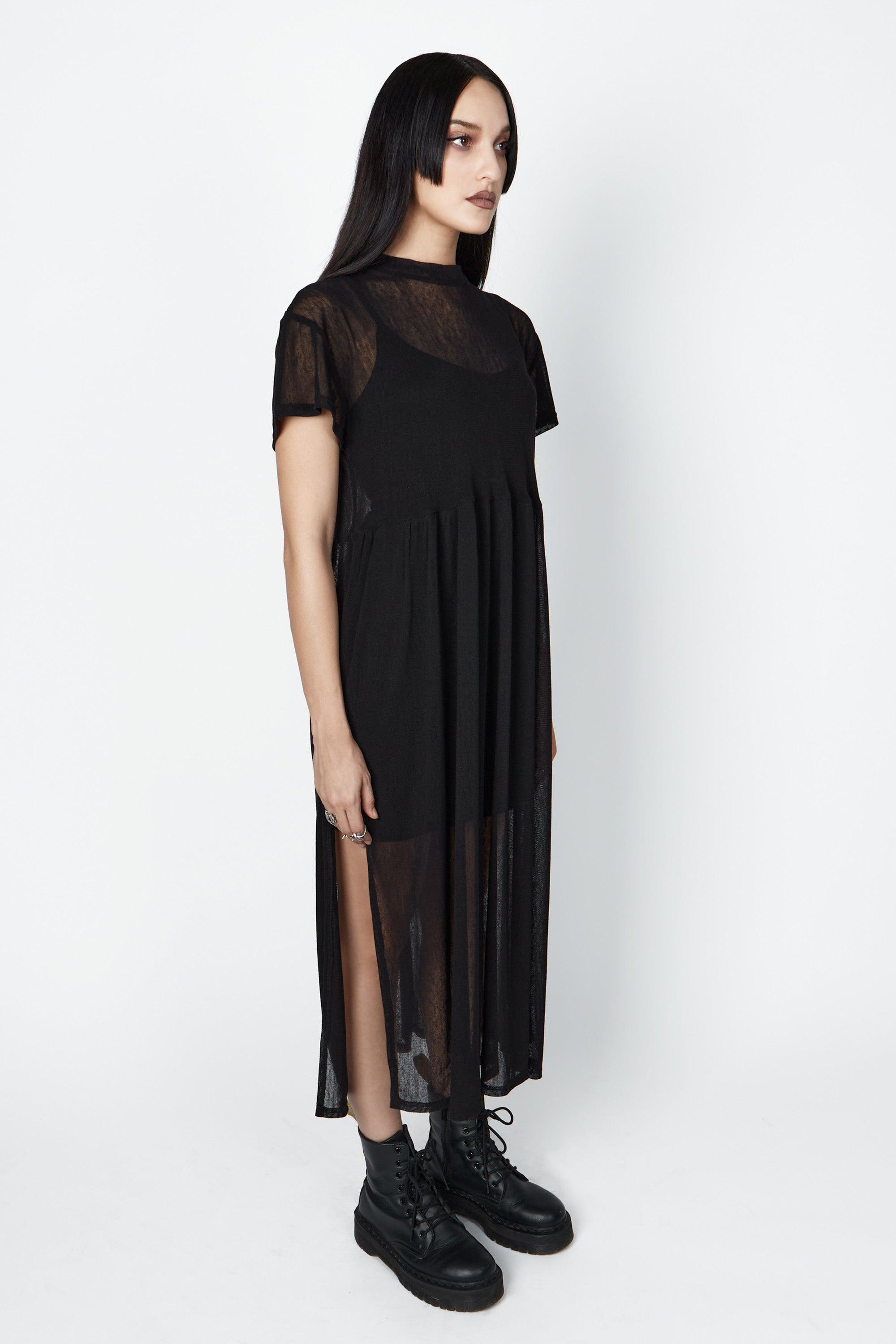 Delirium Noir Maxi Dress - Mary Wyatt London