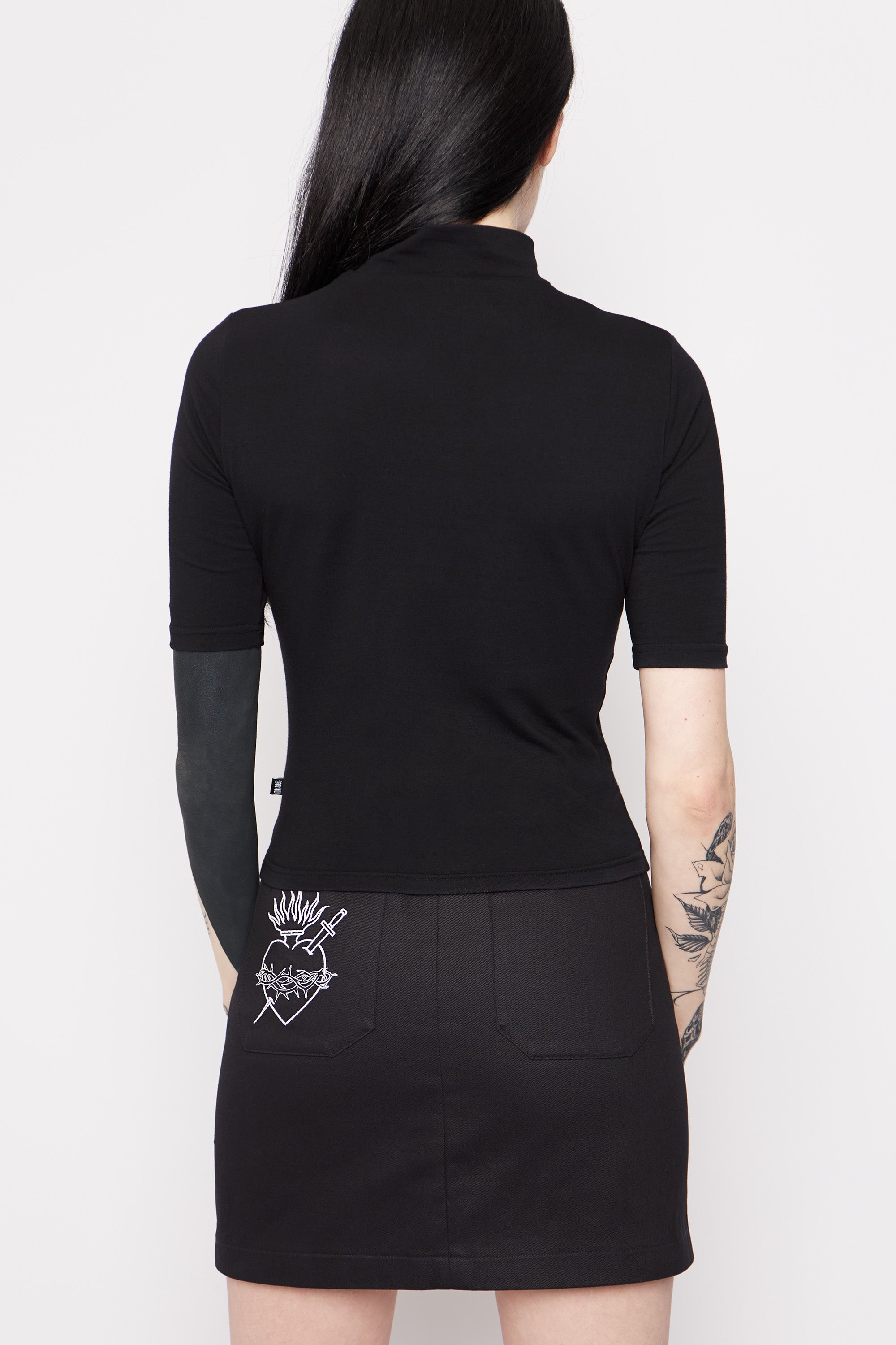 Entombed High Neck Top - Mary Wyatt London