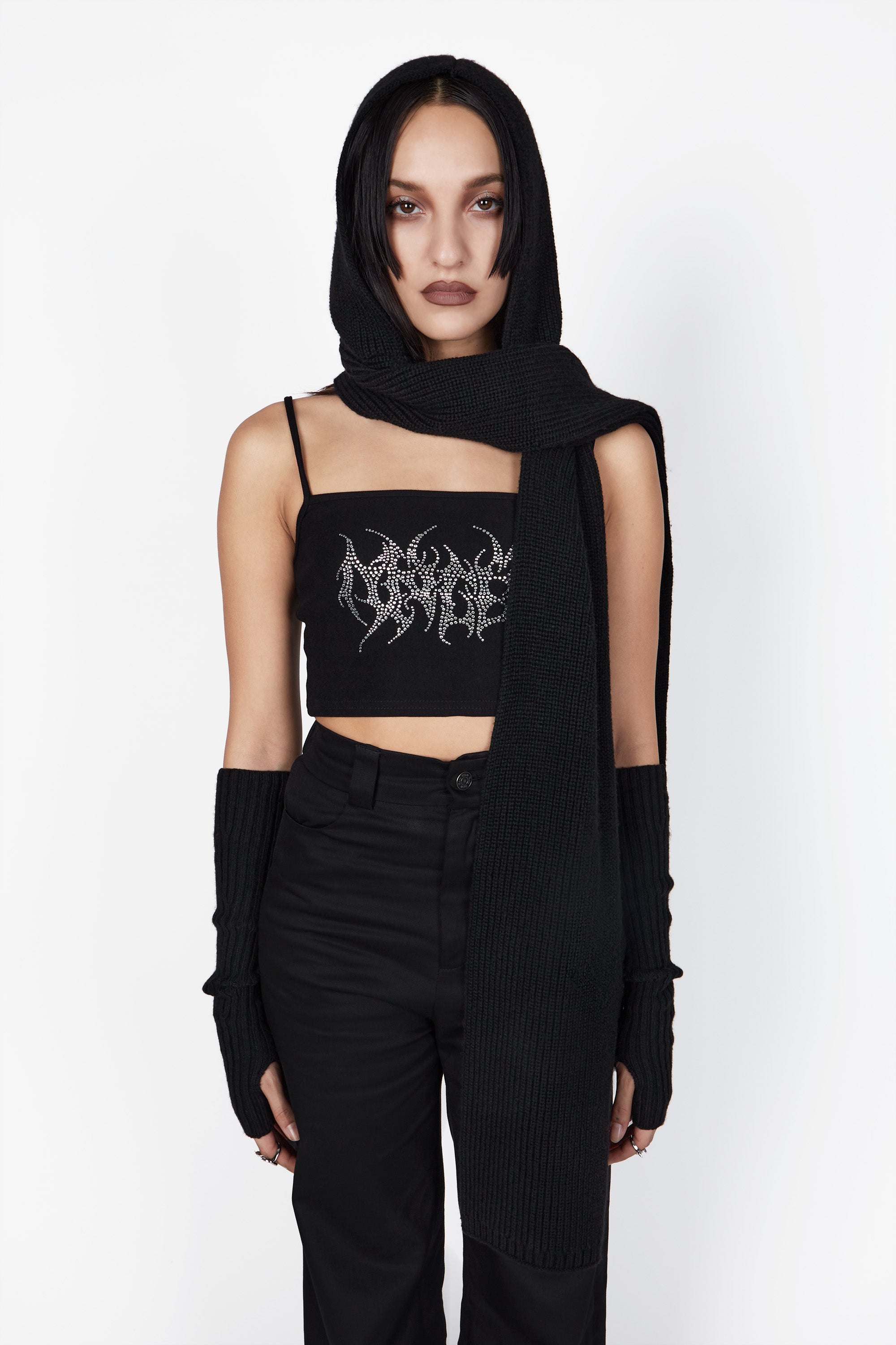Hexen Hooded Scarf - Mary Wyatt London