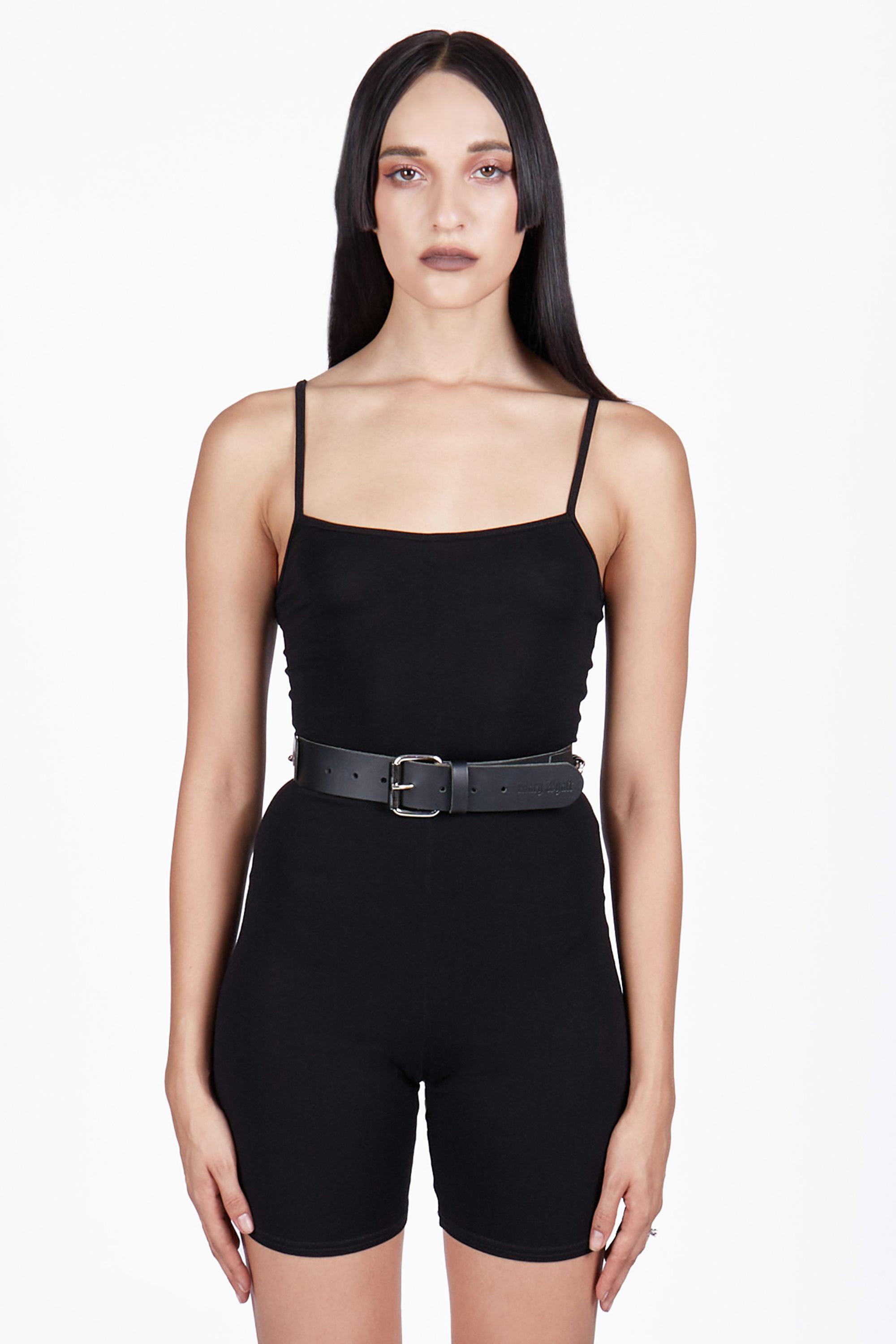 Jody Leather Chain Belt - Mary Wyatt London