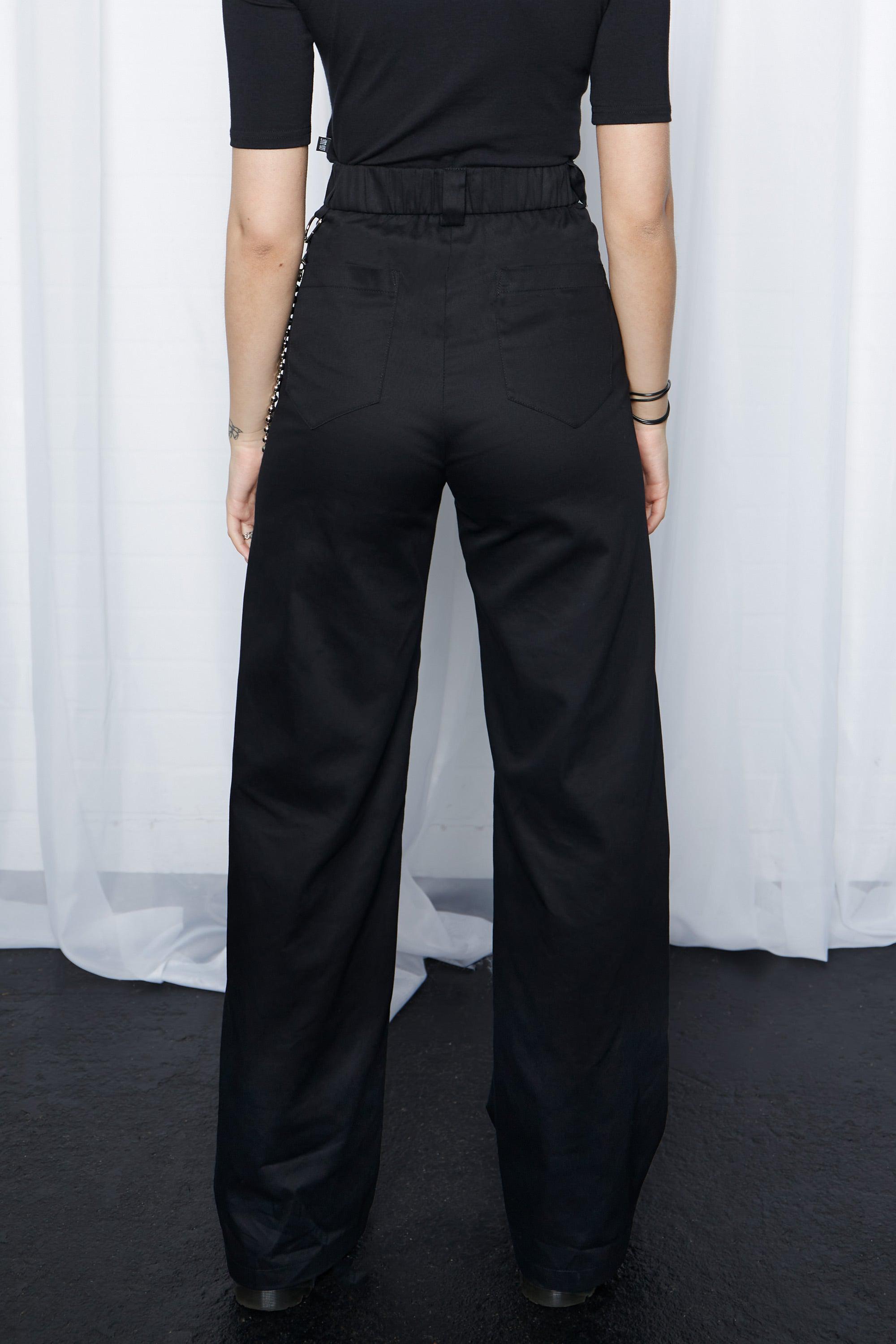 Morgan Wide Leg Trousers - Mary Wyatt London