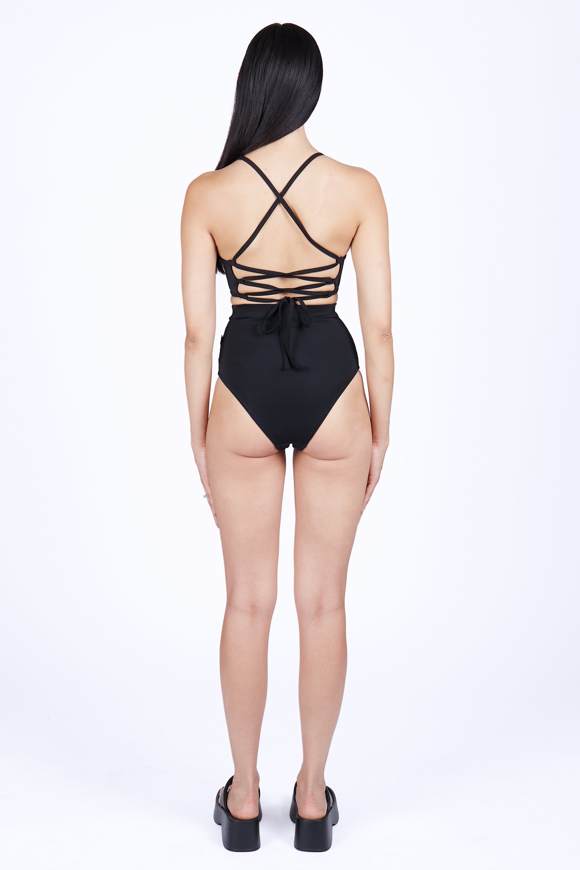 Redemption High Waist Bikini Bottoms - Mary Wyatt London