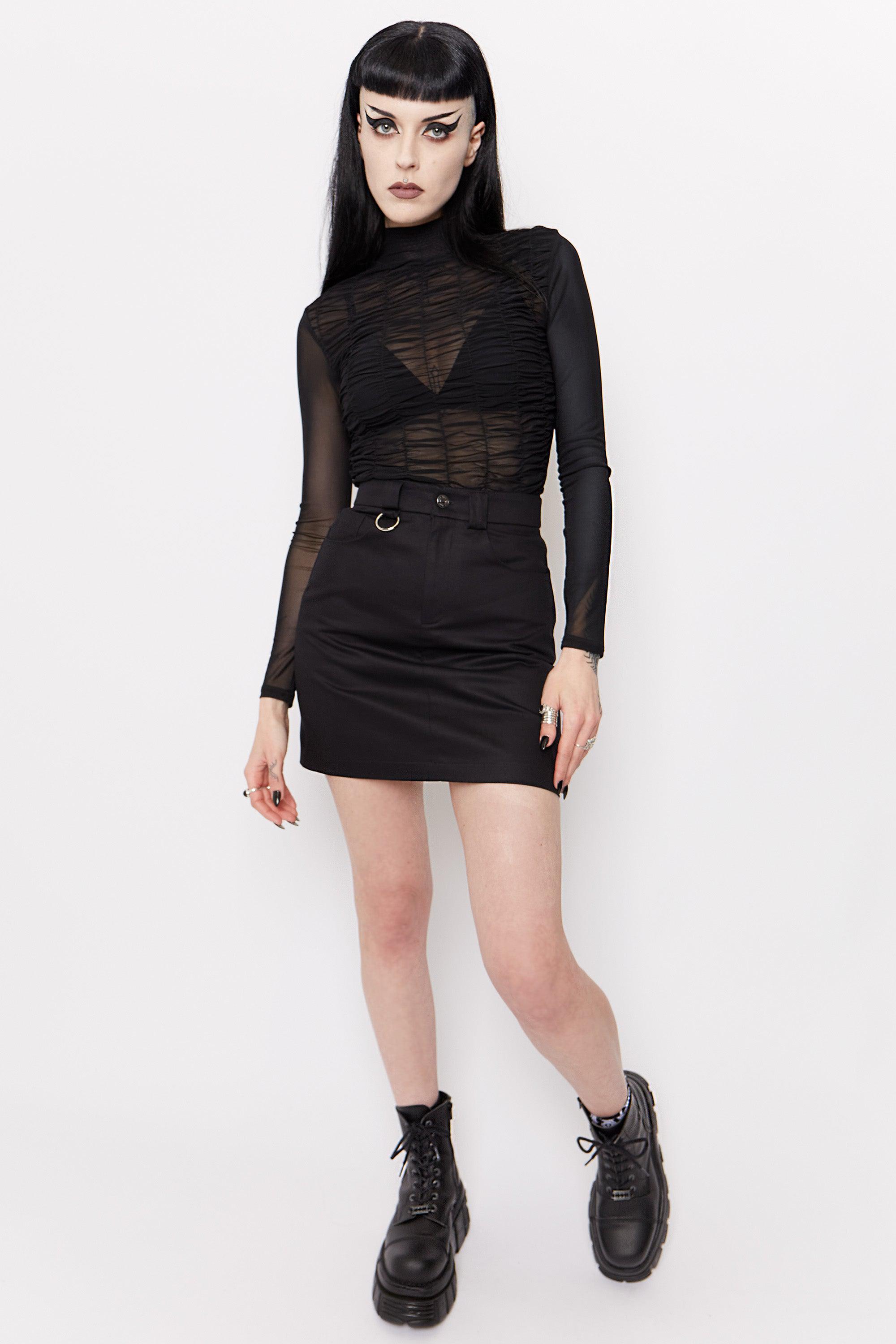 Regan Casual O-Ring Skirt - Mary Wyatt London