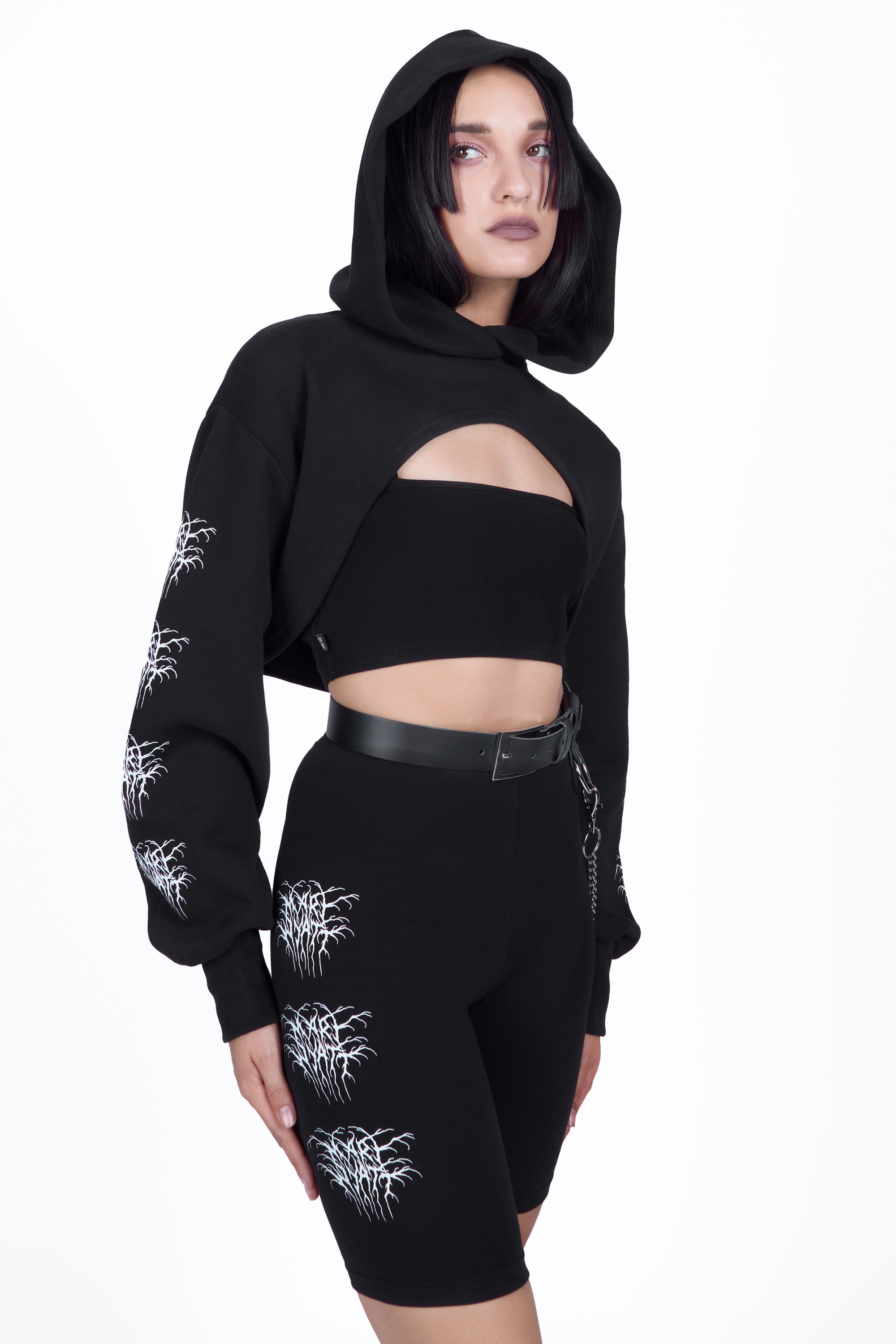 Relict Super Cropped Hoodie - Mary Wyatt London