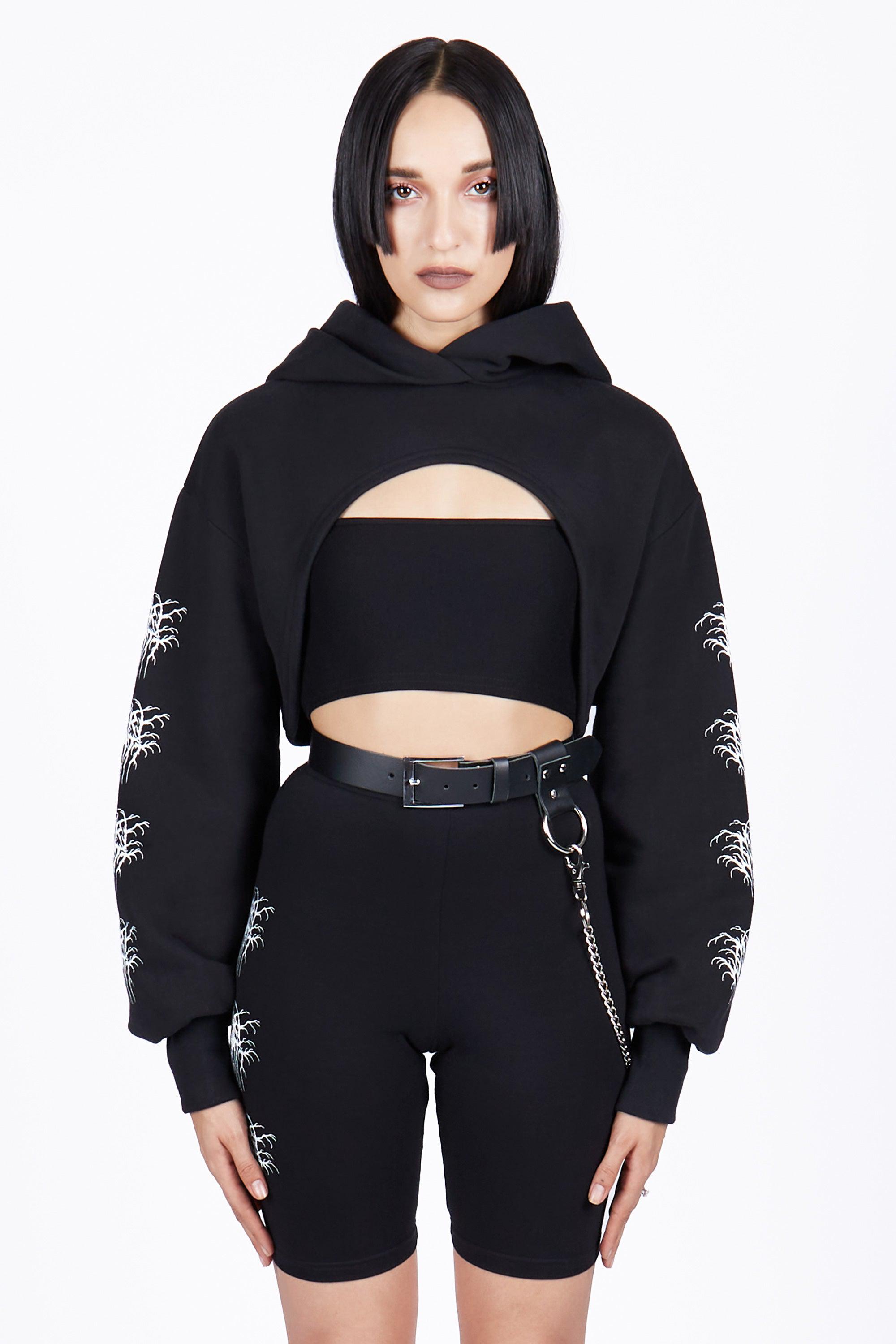 Relict Super Cropped Hoodie - Mary Wyatt London