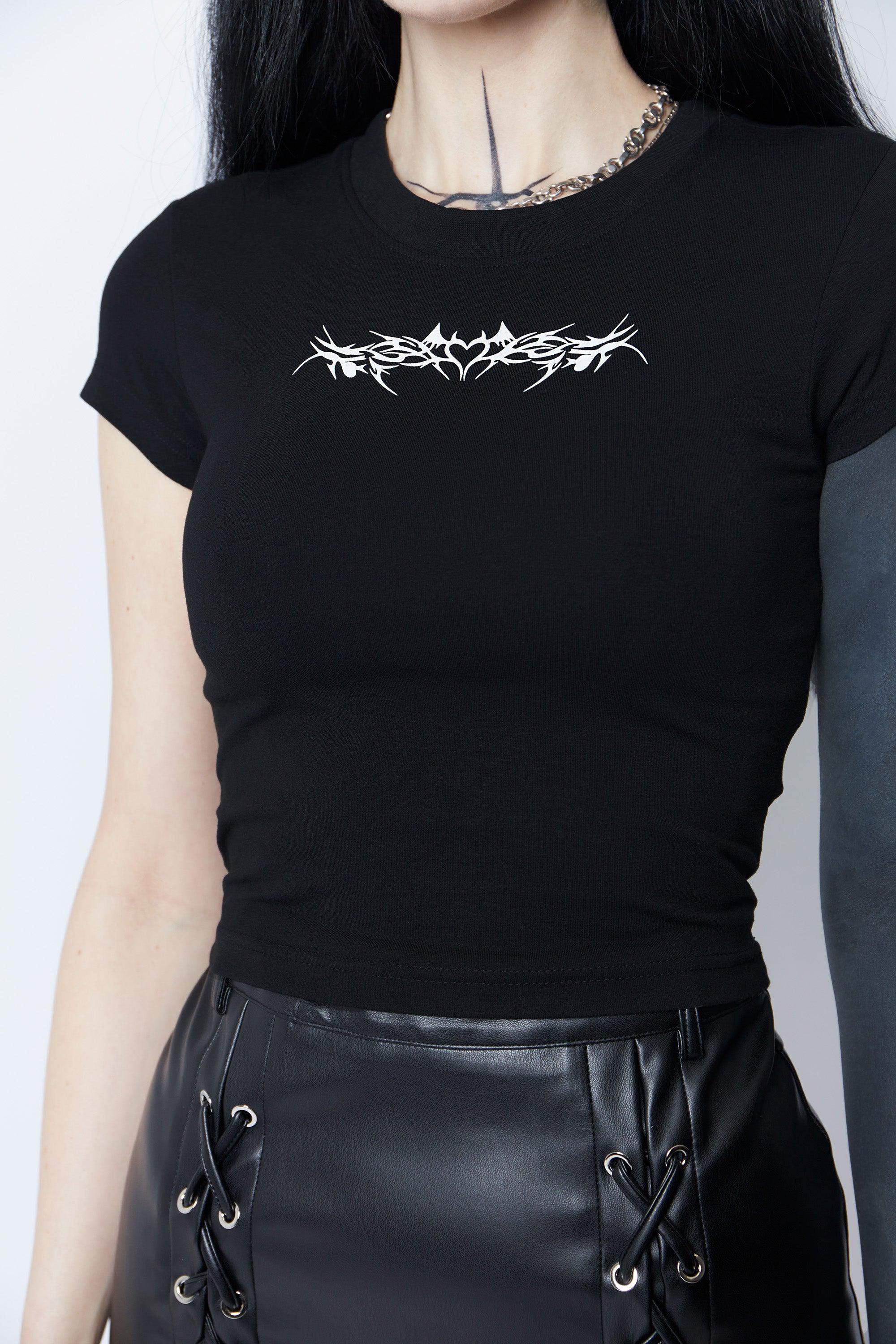 Romy 90s Baby Tee - Mary Wyatt London