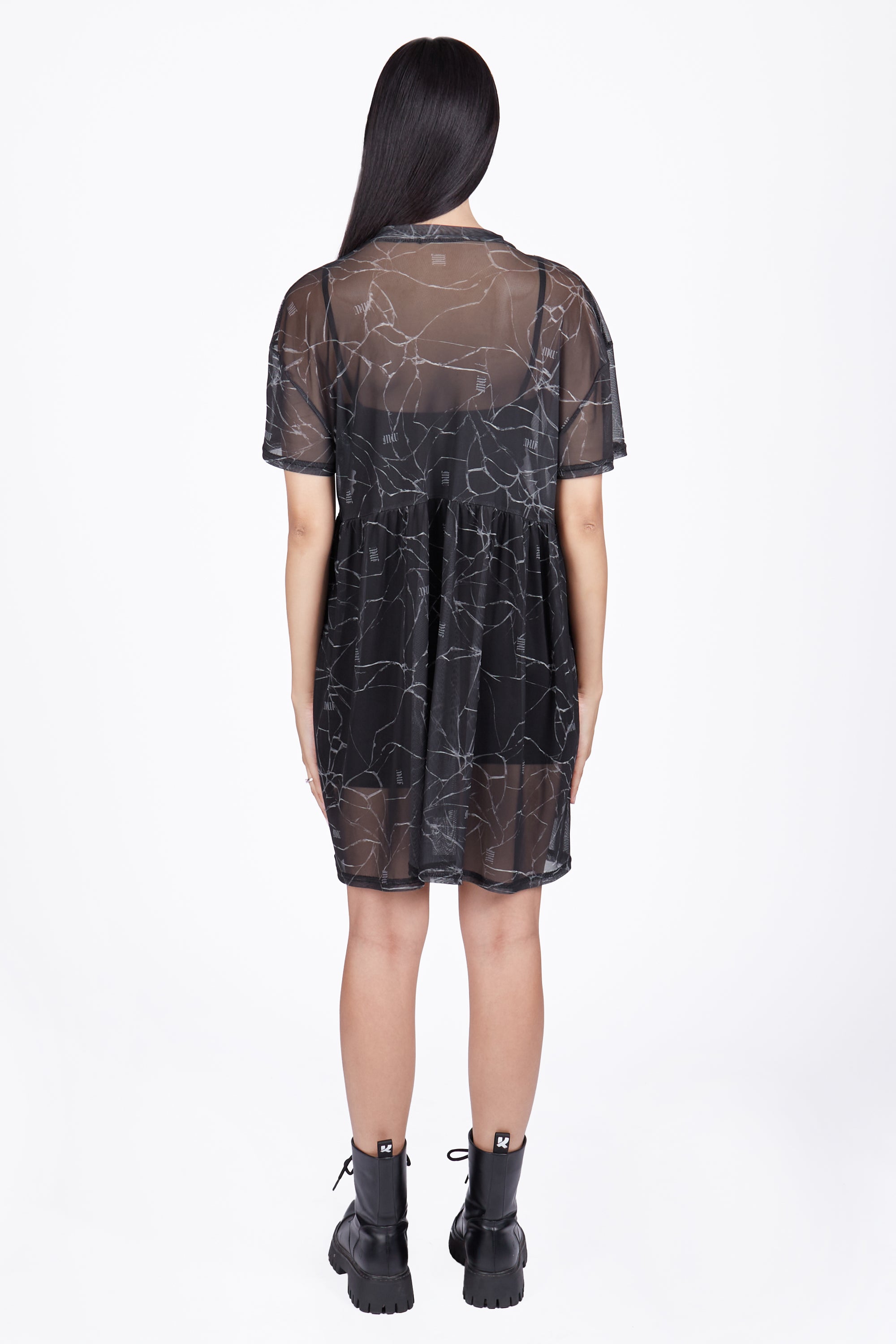 Schism Mesh Smock Dress - Mary Wyatt London